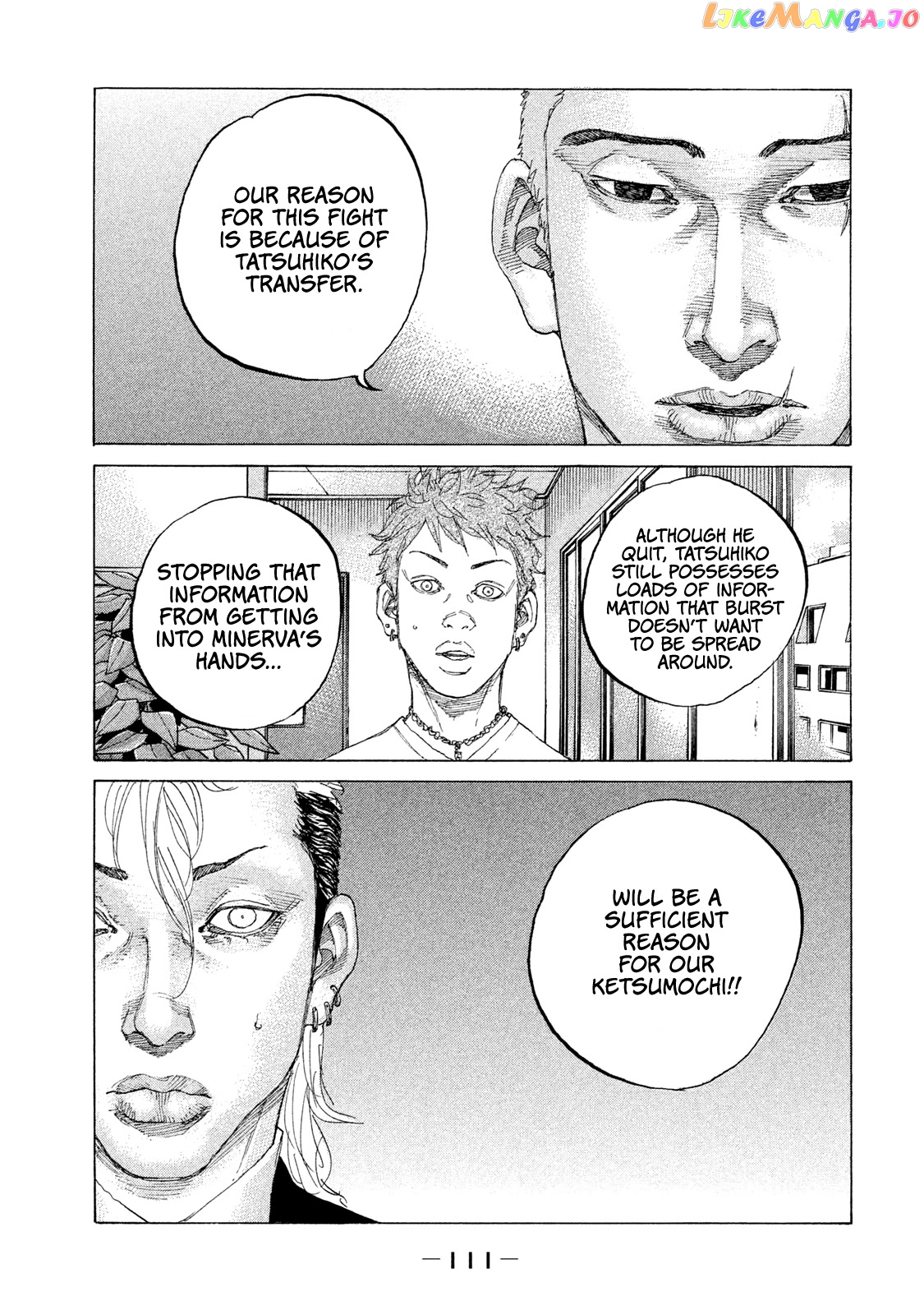 Shinjuku Swan chapter 199 - page 10