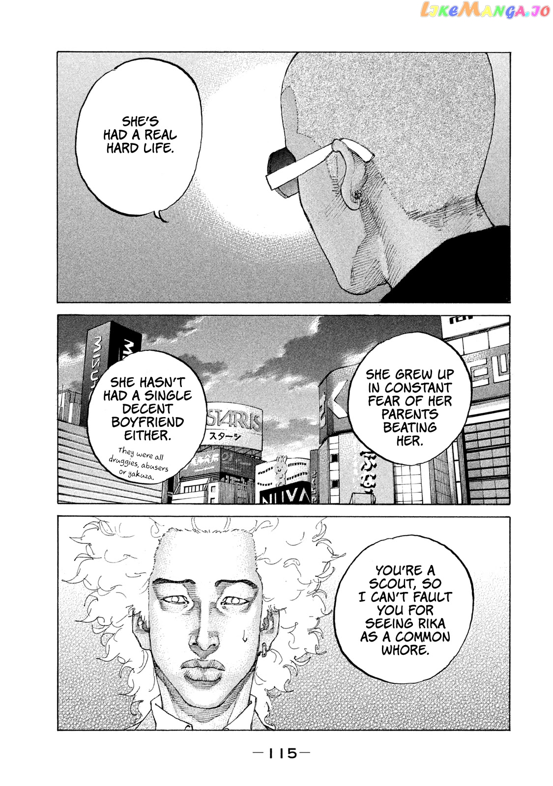Shinjuku Swan chapter 199 - page 14