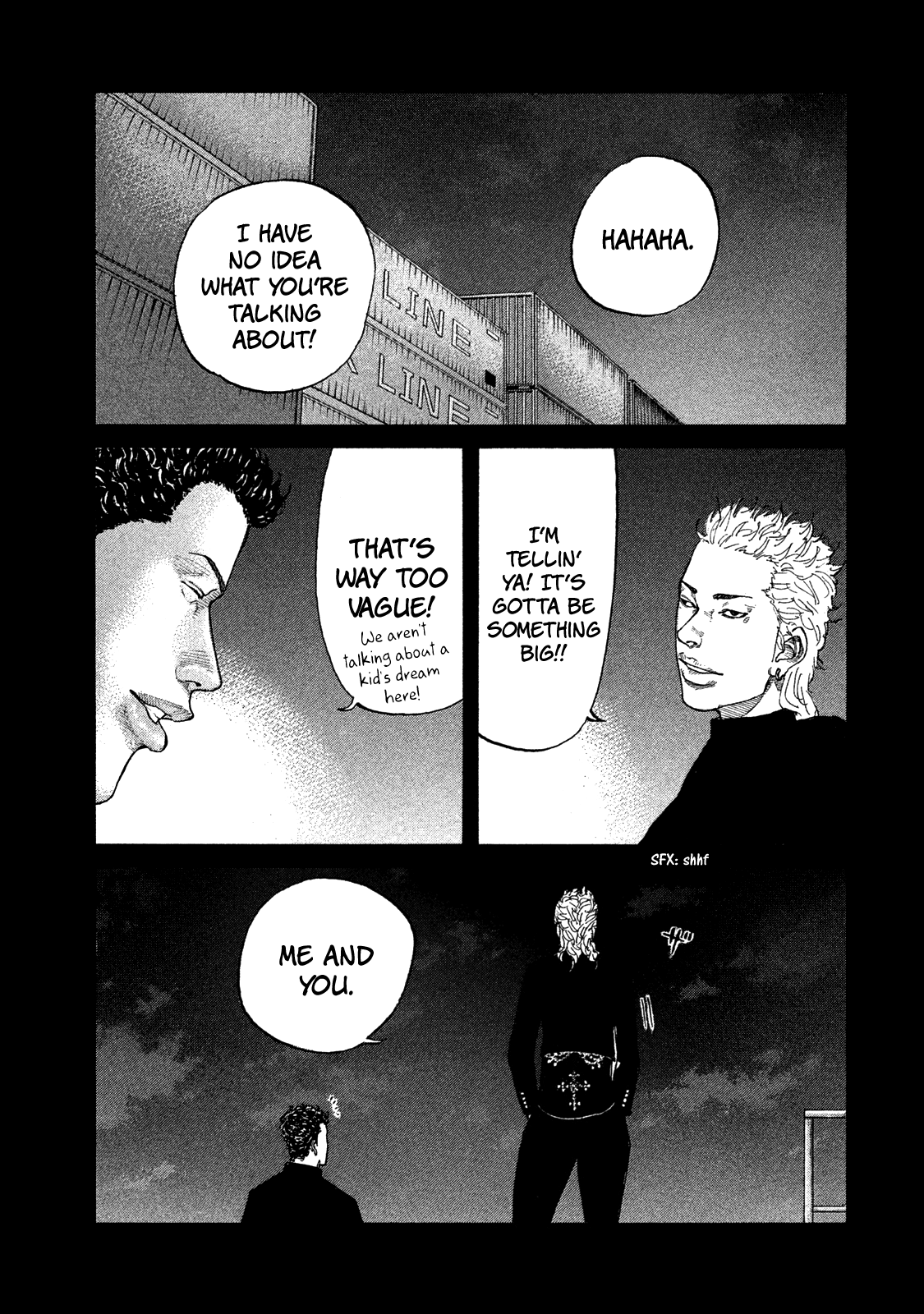 Shinjuku Swan chapter 165.5 - page 4