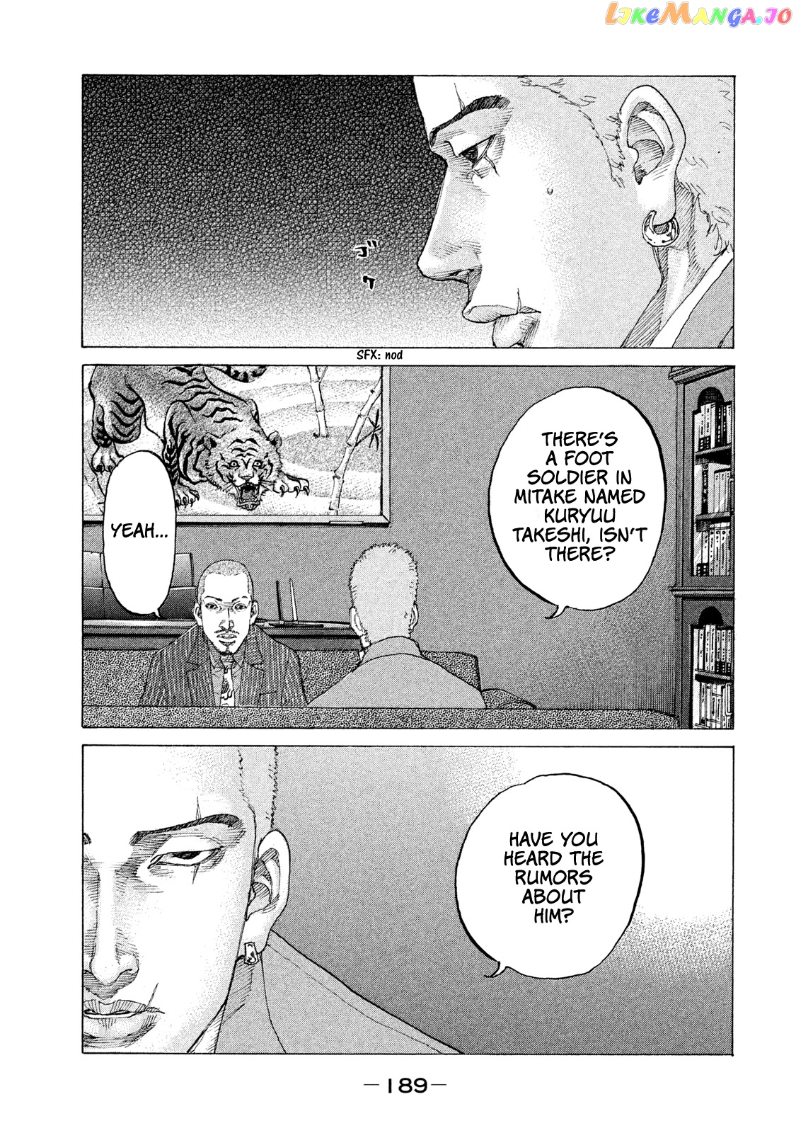 Shinjuku Swan chapter 203 - page 8