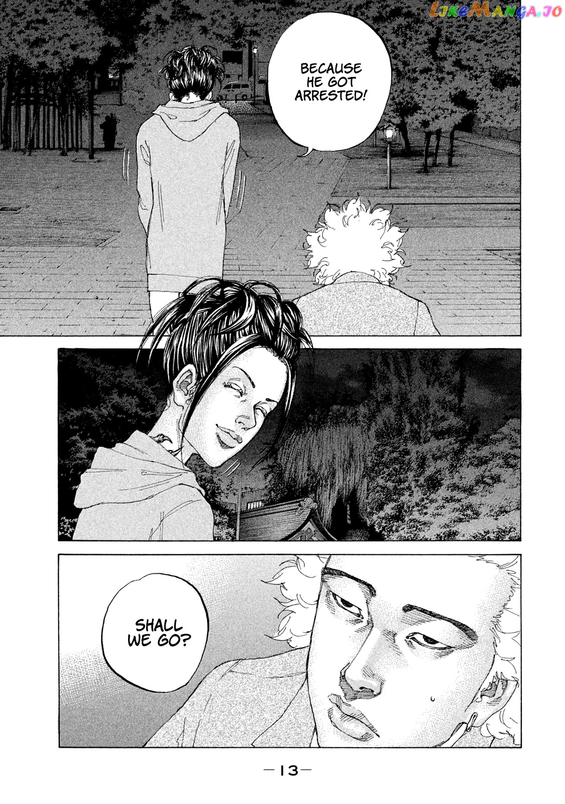 Shinjuku Swan chapter 204 - page 14