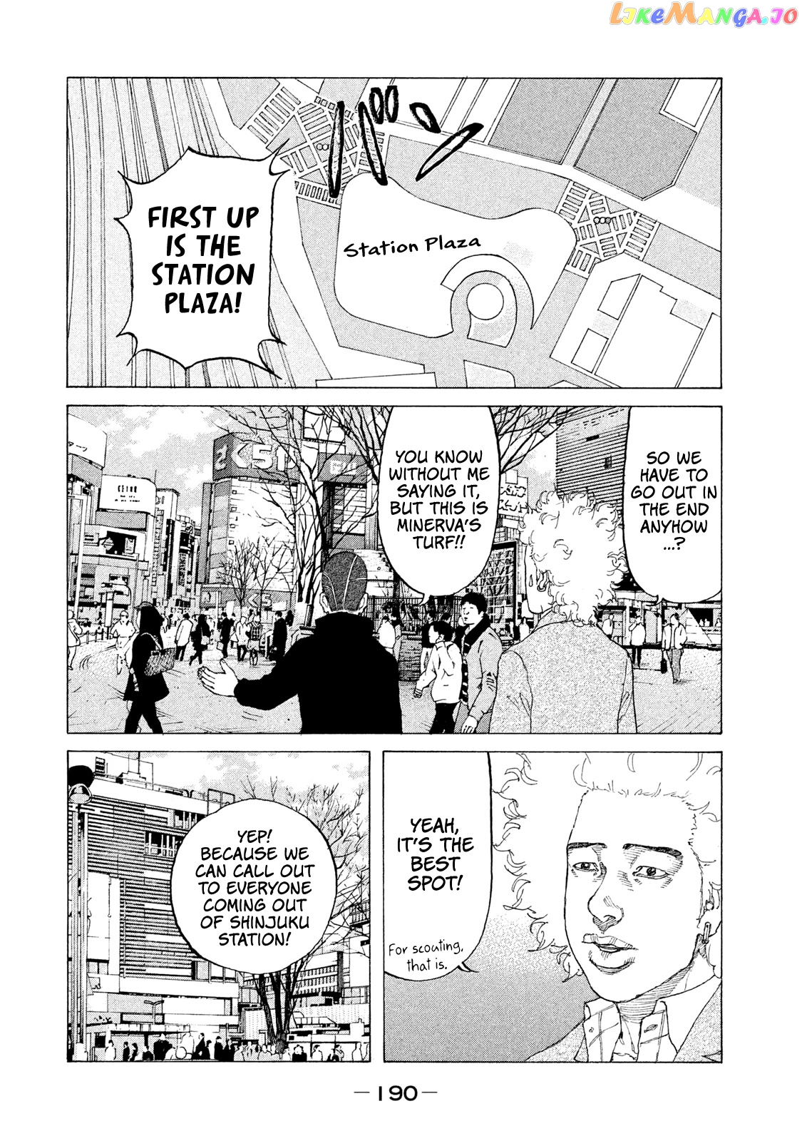 Shinjuku Swan chapter 193 - page 9