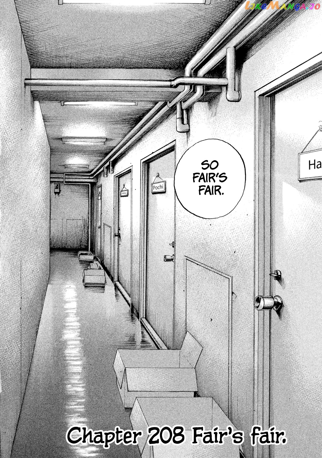 Shinjuku Swan chapter 208 - page 3