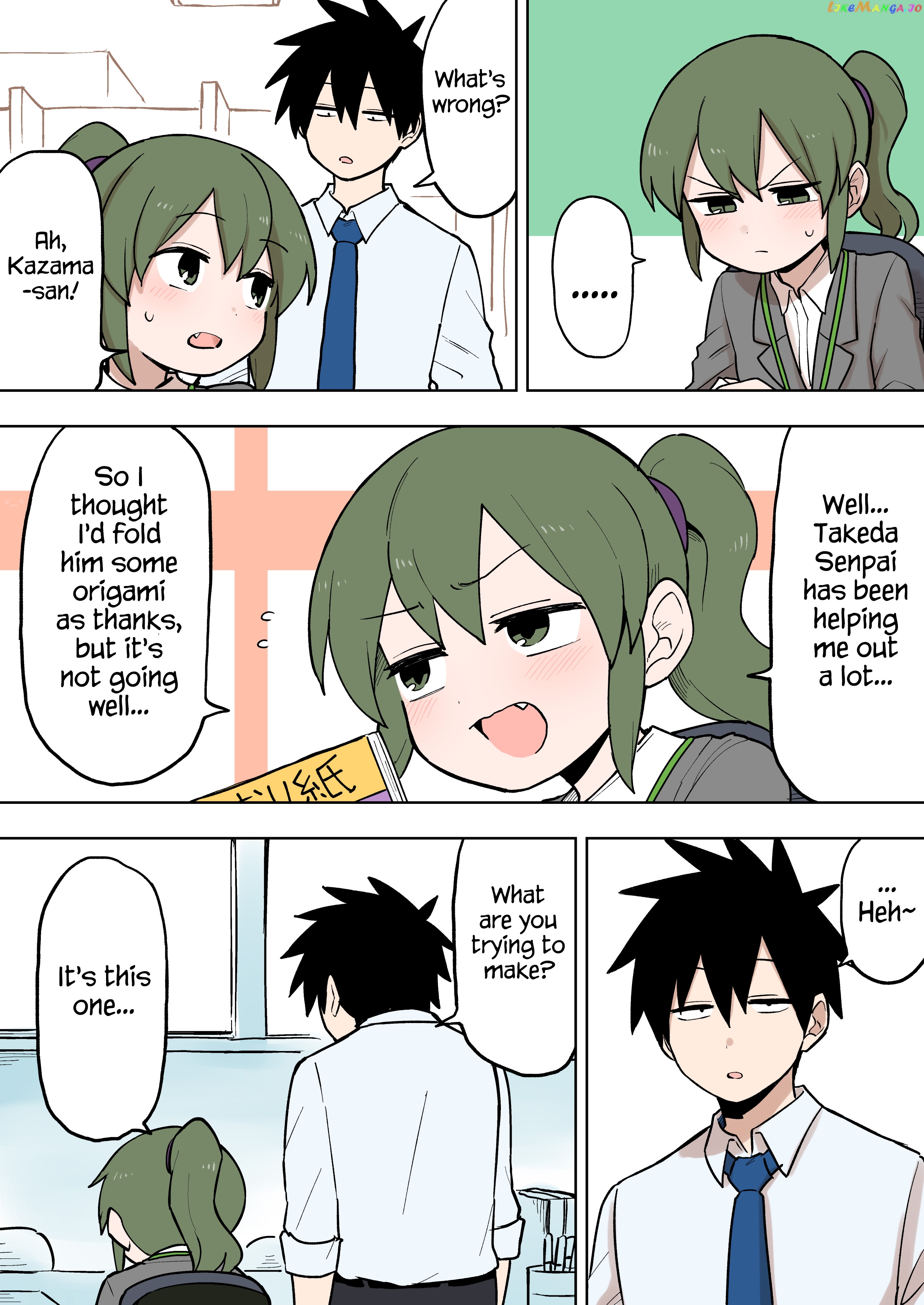 Senpai ga Urusai Kouhai no Hanashi chapter 86 - page 1