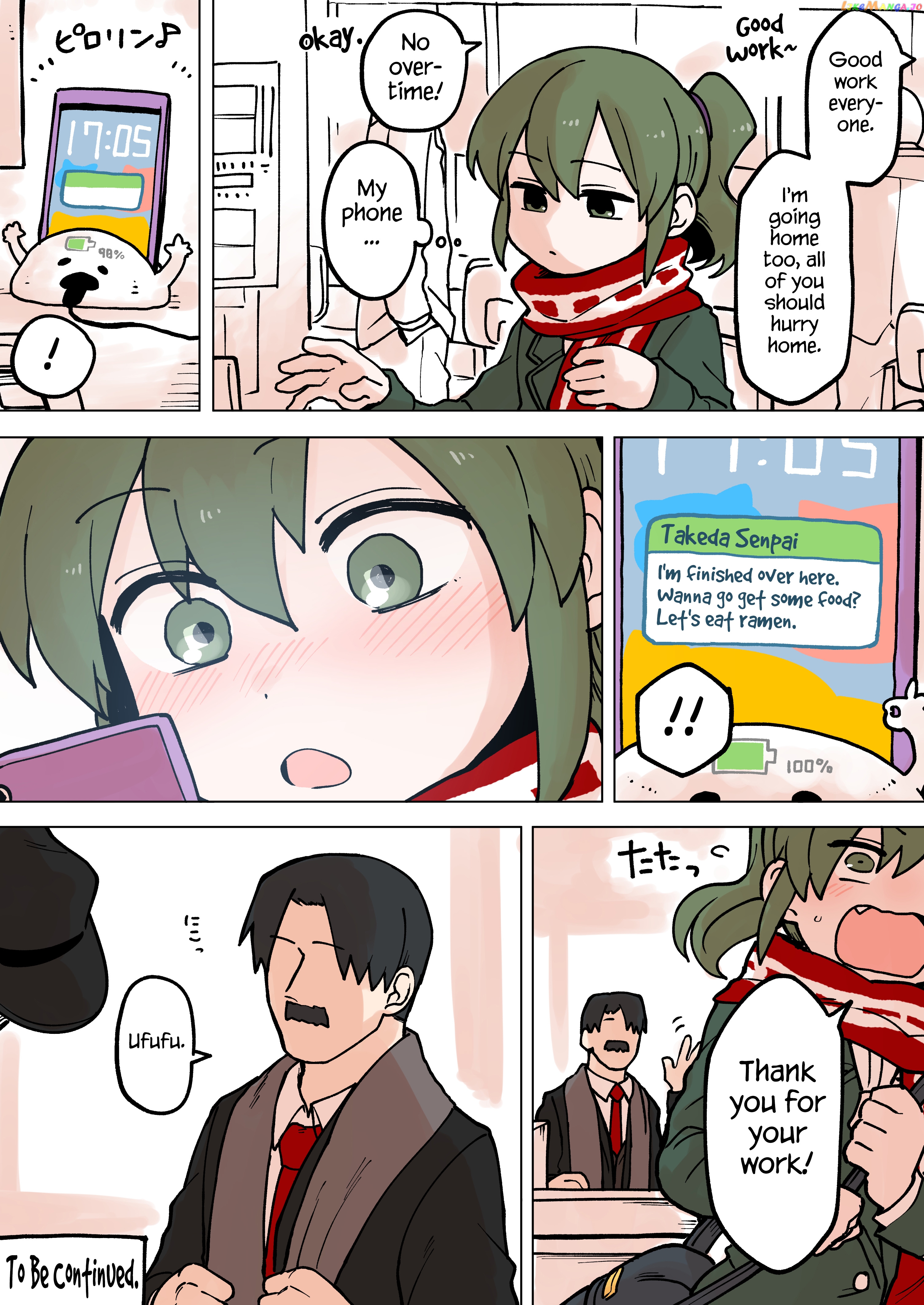 Senpai ga Urusai Kouhai no Hanashi chapter 62 - page 4