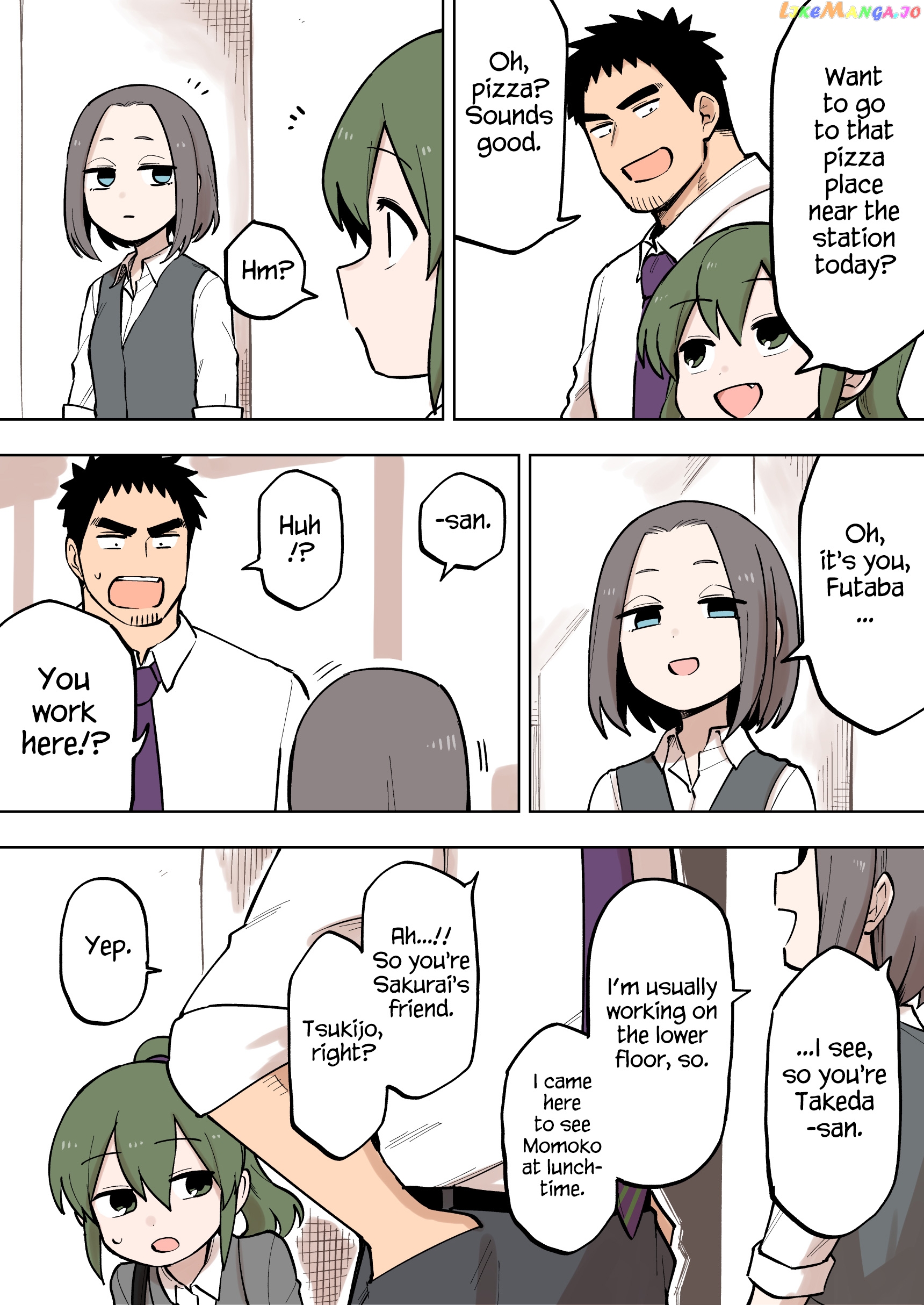 Senpai ga Urusai Kouhai no Hanashi chapter 89 - page 1