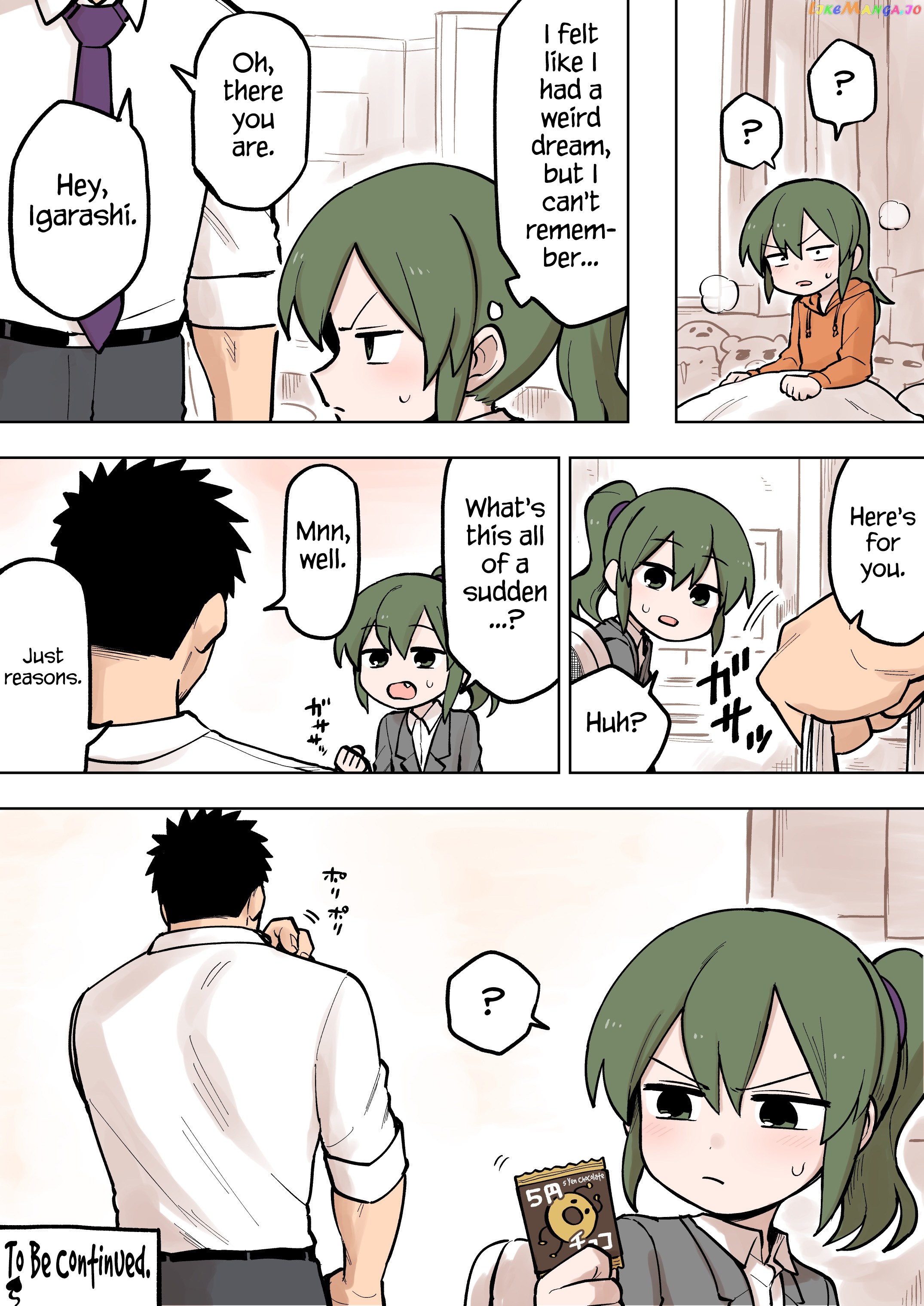 Senpai ga Urusai Kouhai no Hanashi chapter 90 - page 4