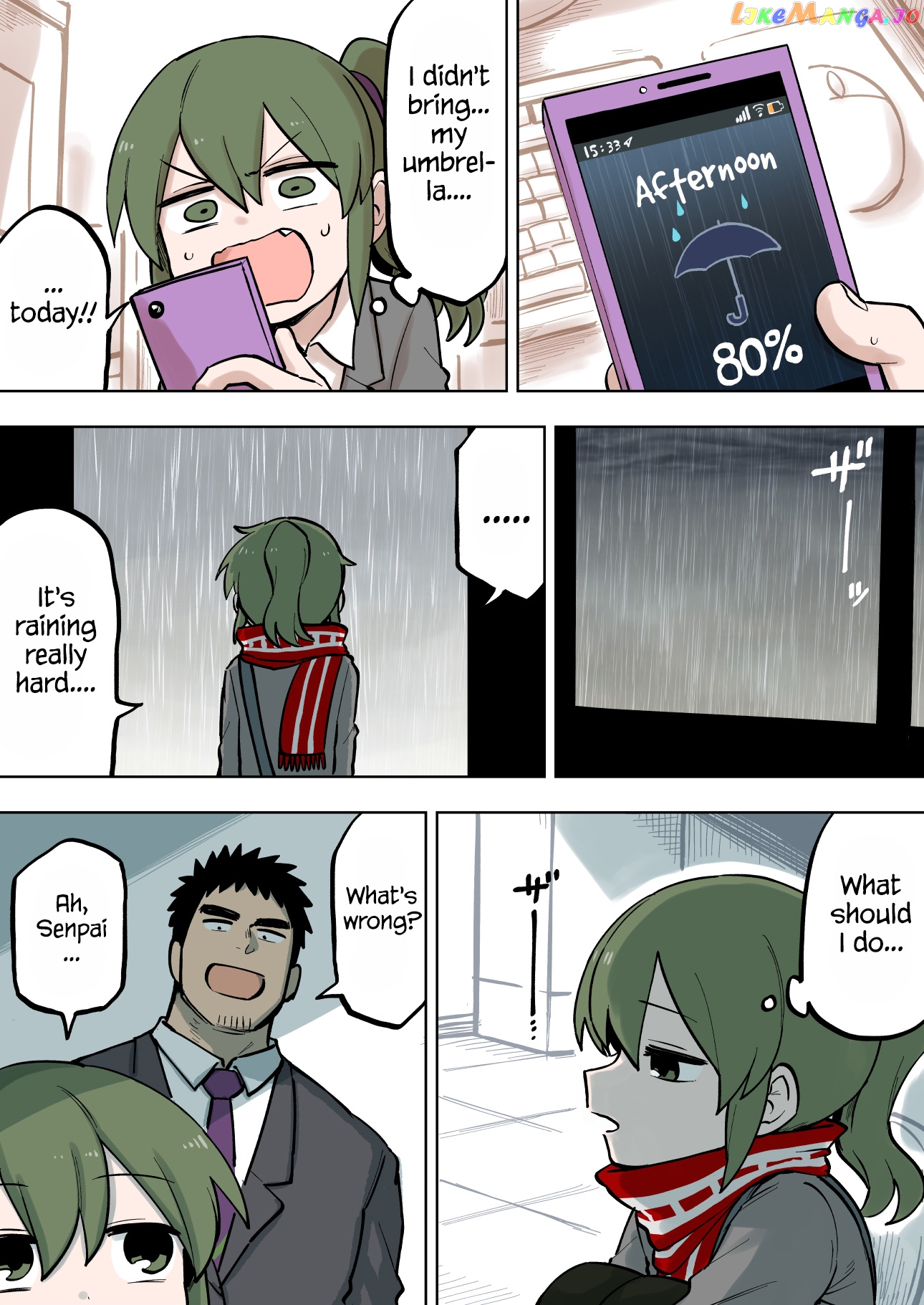 Senpai ga Urusai Kouhai no Hanashi chapter 94 - page 1