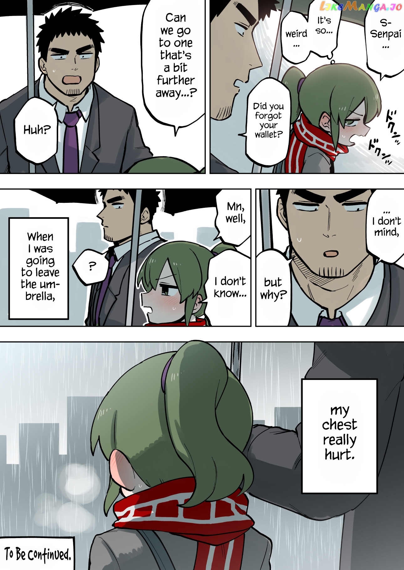 Senpai ga Urusai Kouhai no Hanashi chapter 94 - page 4