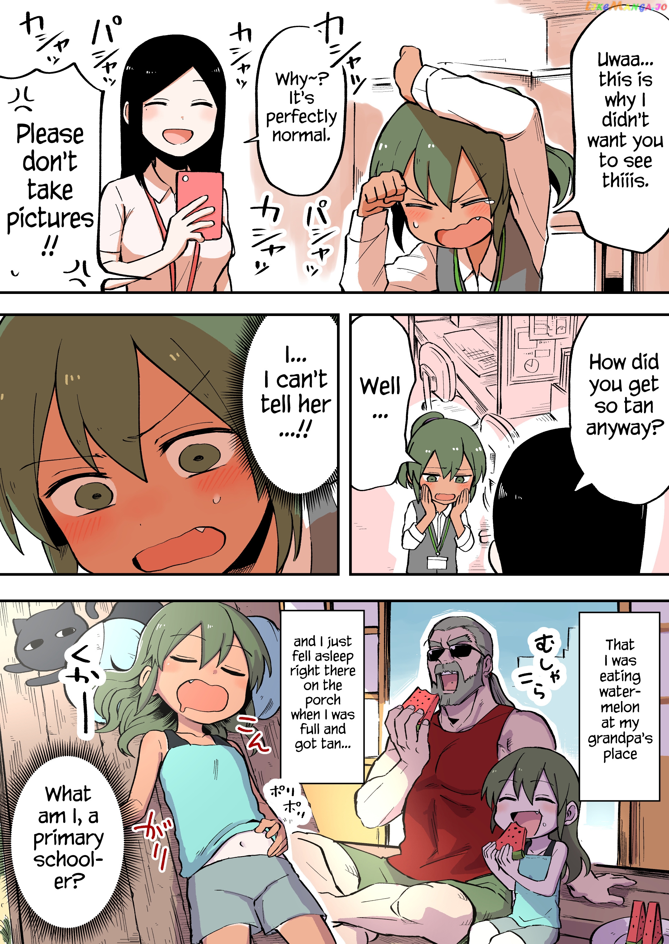Senpai ga Urusai Kouhai no Hanashi chapter 43 - page 3