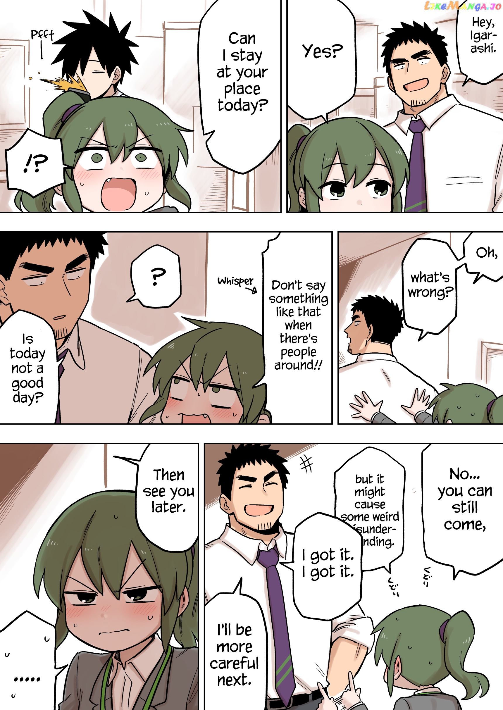 Senpai ga Urusai Kouhai no Hanashi chapter 96 - page 1
