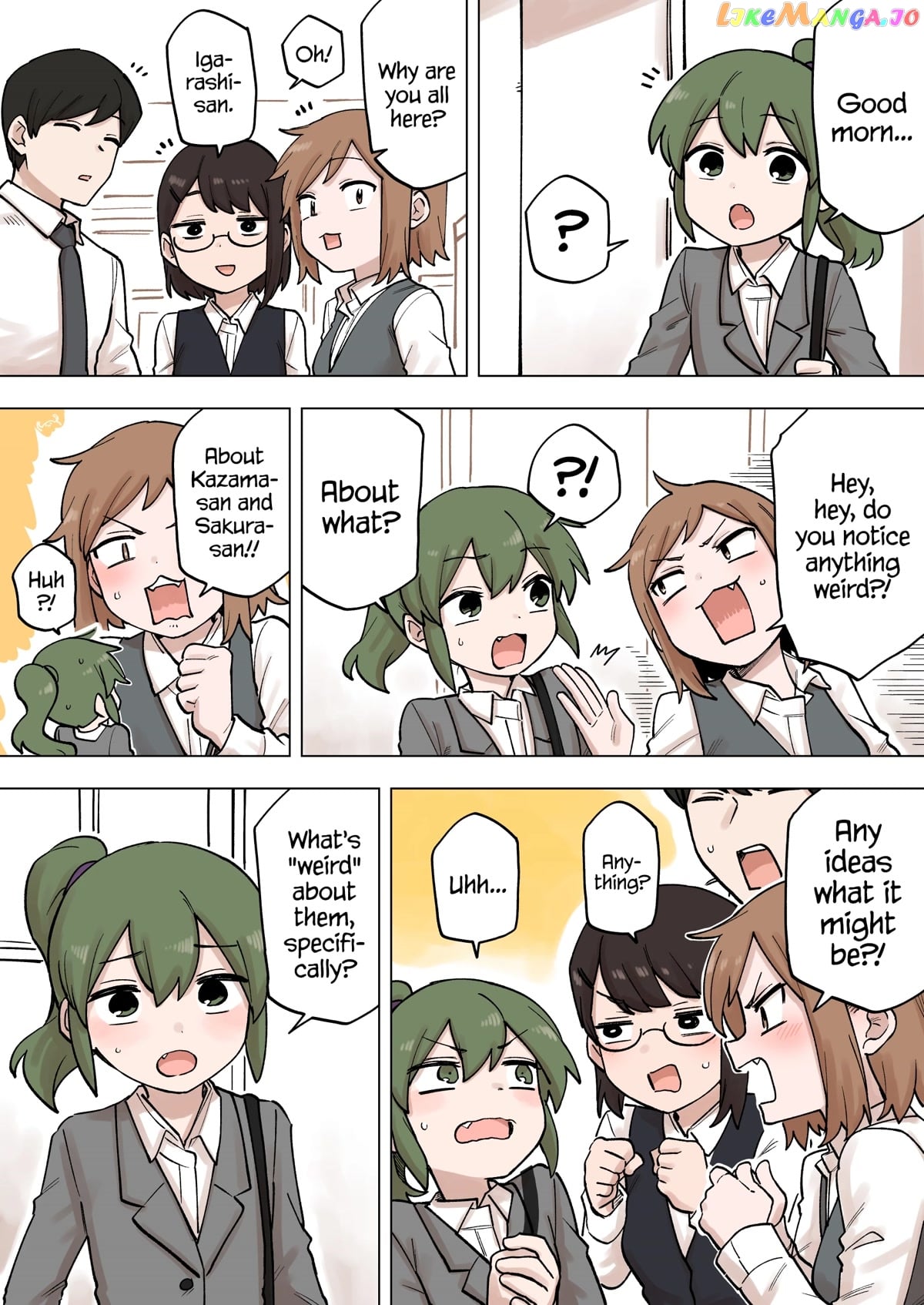Senpai ga Urusai Kouhai no Hanashi chapter 199 - page 1