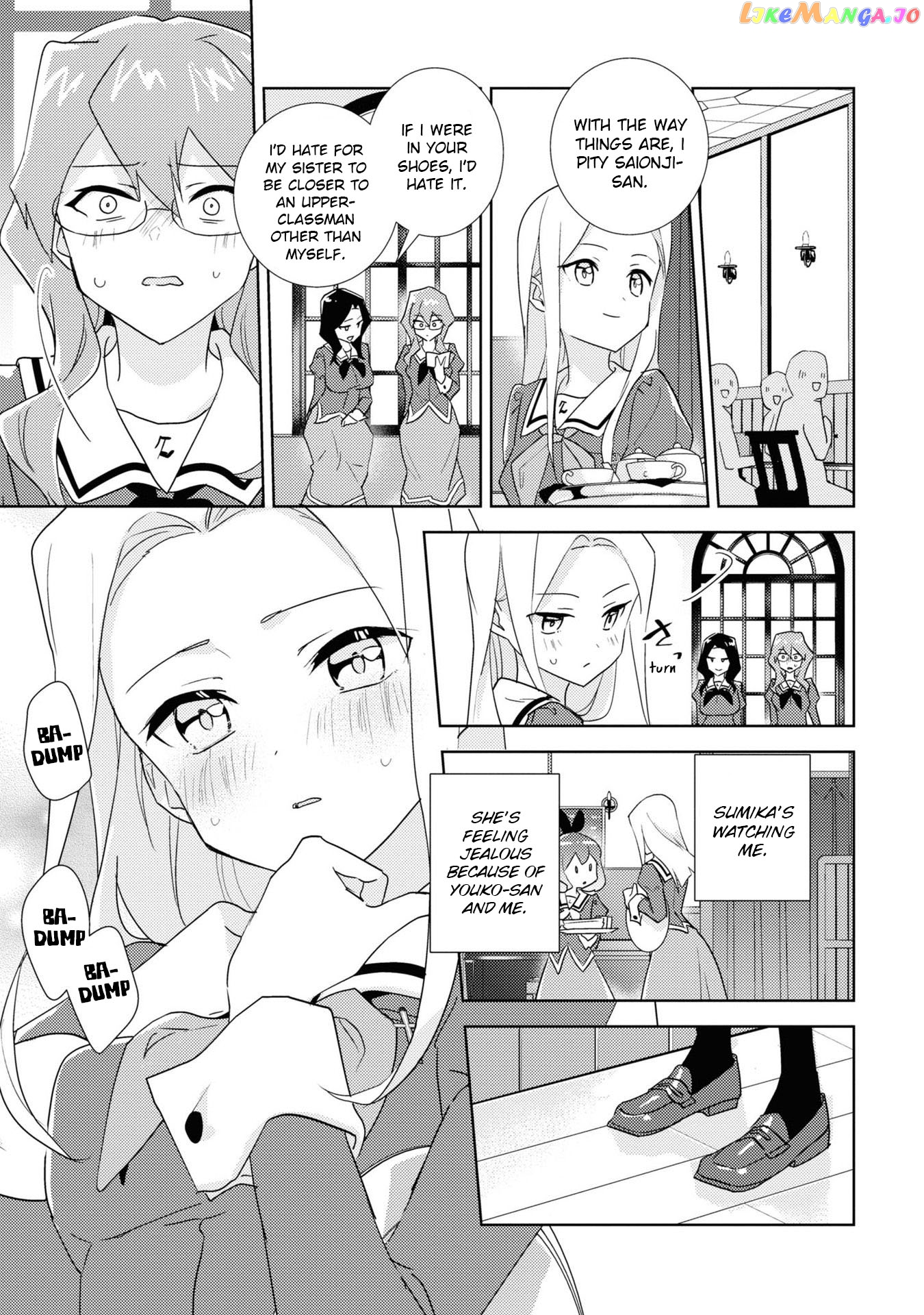 Watashi no Yuri wa Oshigoto desu! chapter 53 - page 17