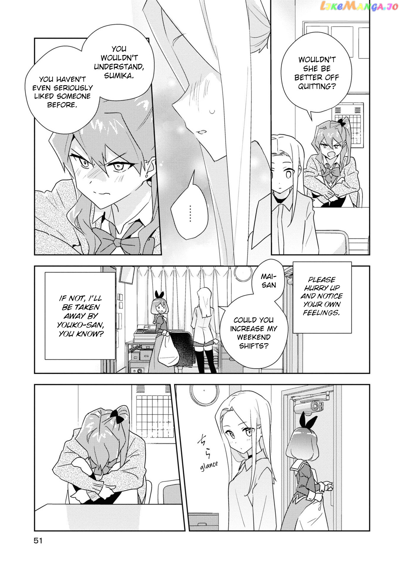 Watashi no Yuri wa Oshigoto desu! chapter 53 - page 19