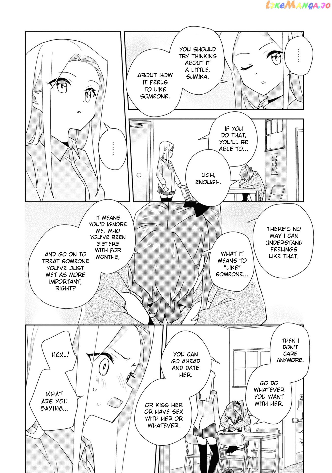 Watashi no Yuri wa Oshigoto desu! chapter 53 - page 20