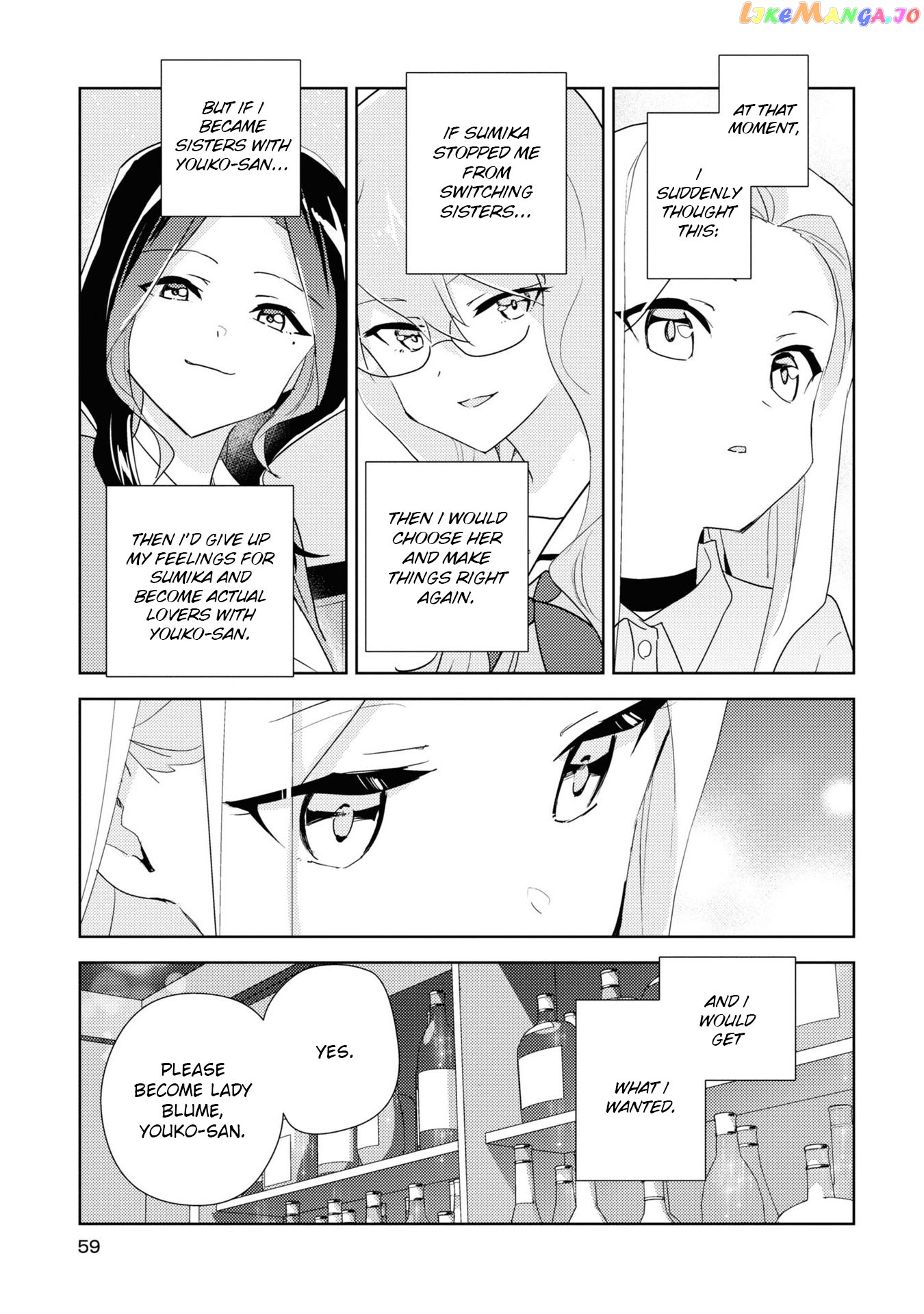 Watashi no Yuri wa Oshigoto desu! chapter 53 - page 27