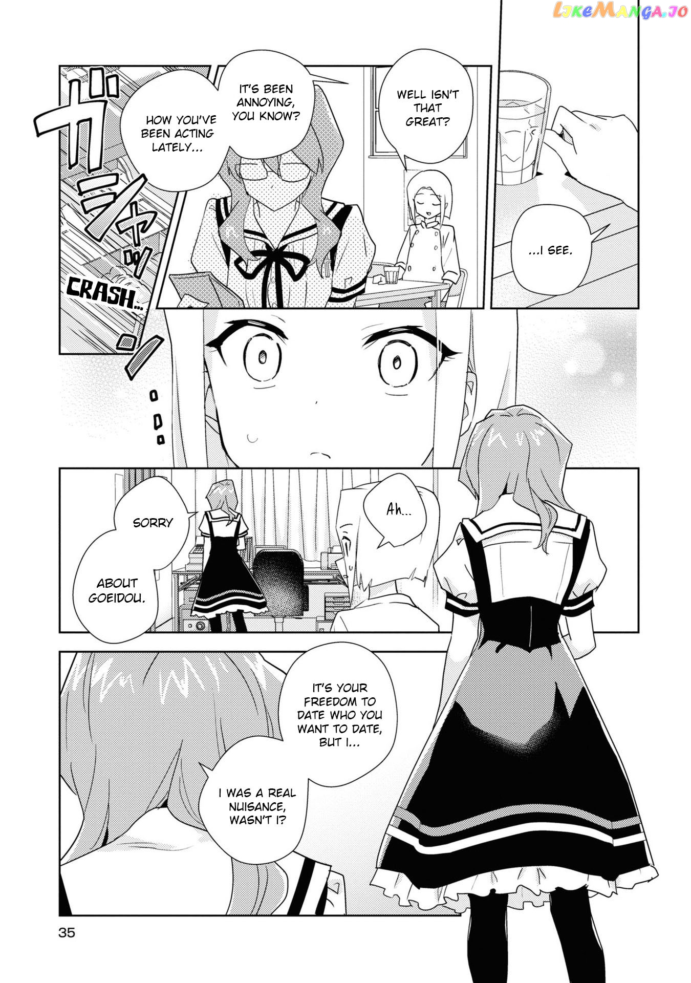 Watashi no Yuri wa Oshigoto desu! chapter 53 - page 3