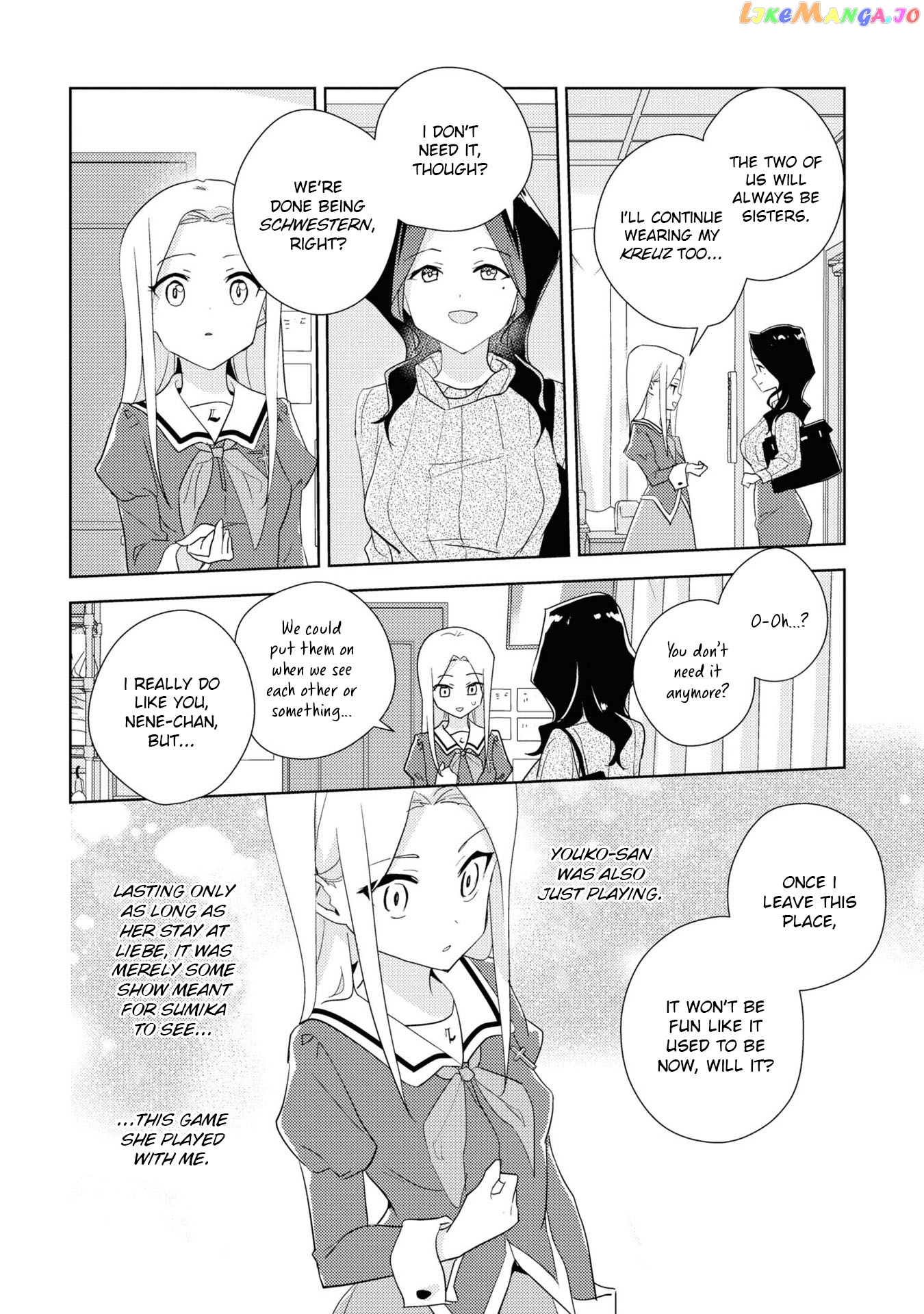 Watashi no Yuri wa Oshigoto desu! chapter 53 - page 34