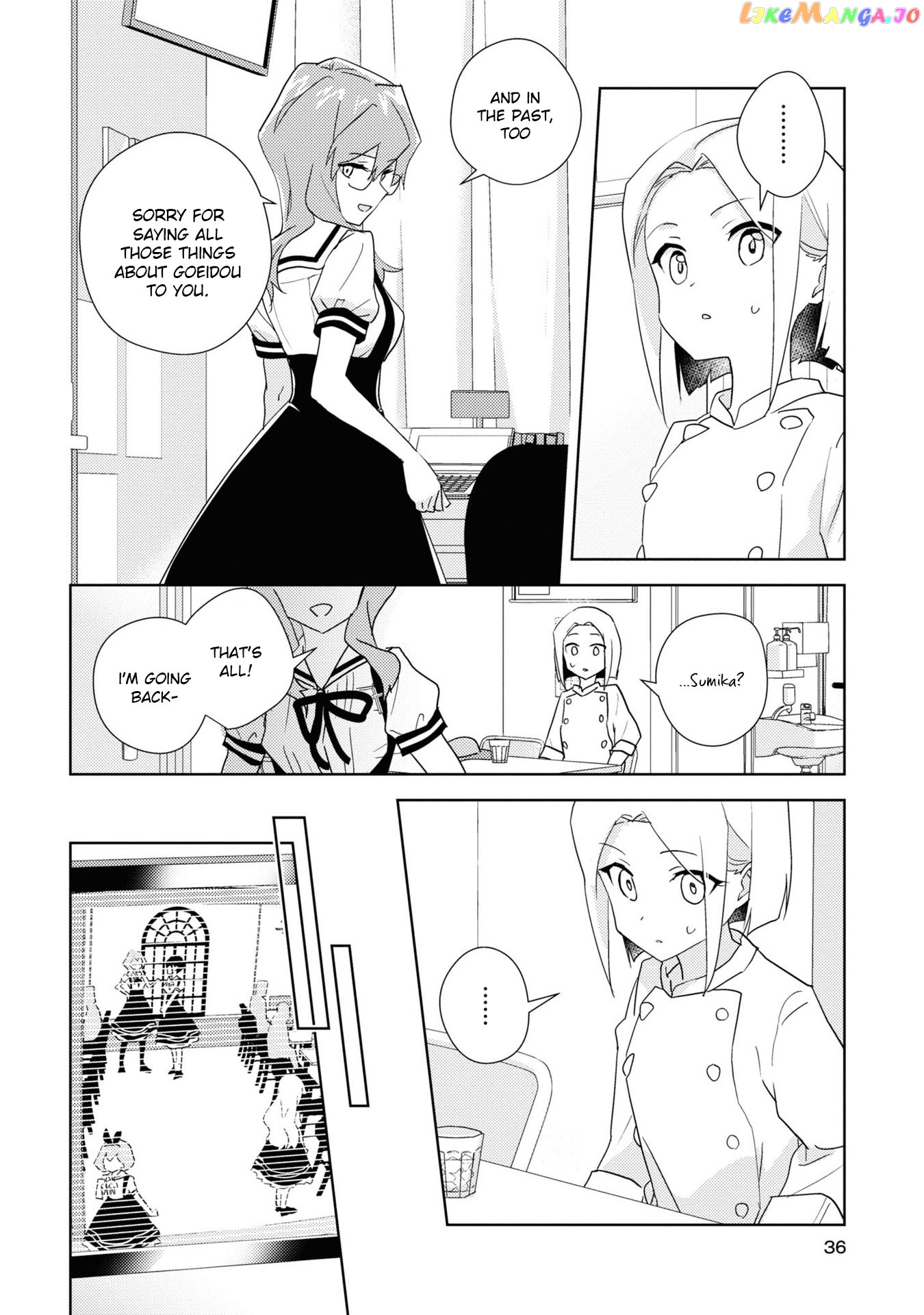 Watashi no Yuri wa Oshigoto desu! chapter 53 - page 4