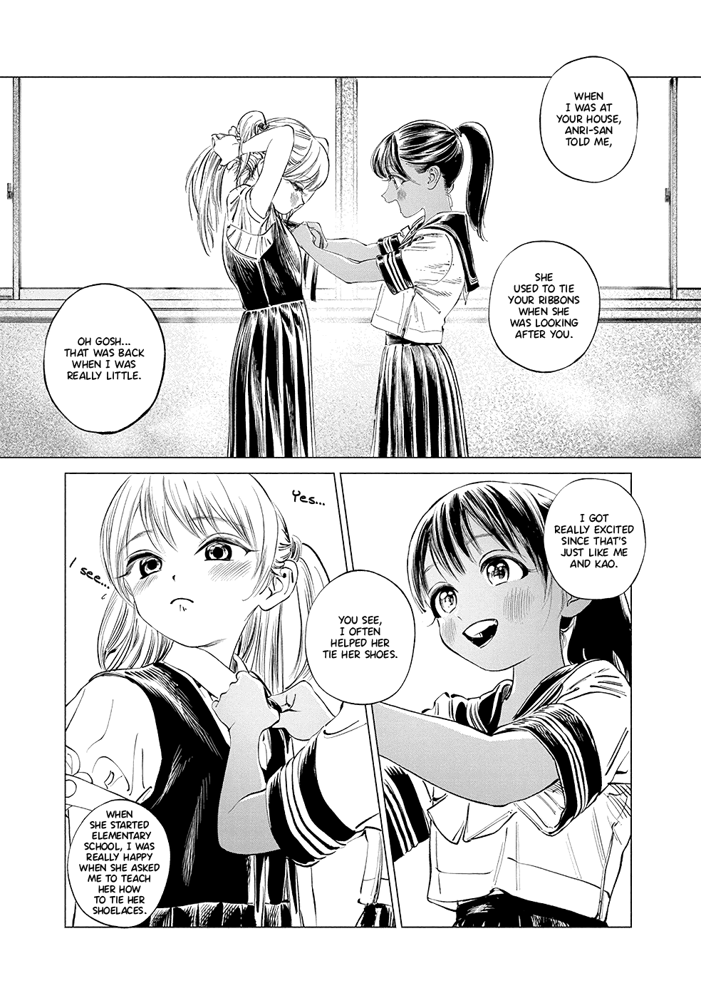 Akebi-chan no Sailor Fuku chapter 47 - page 5