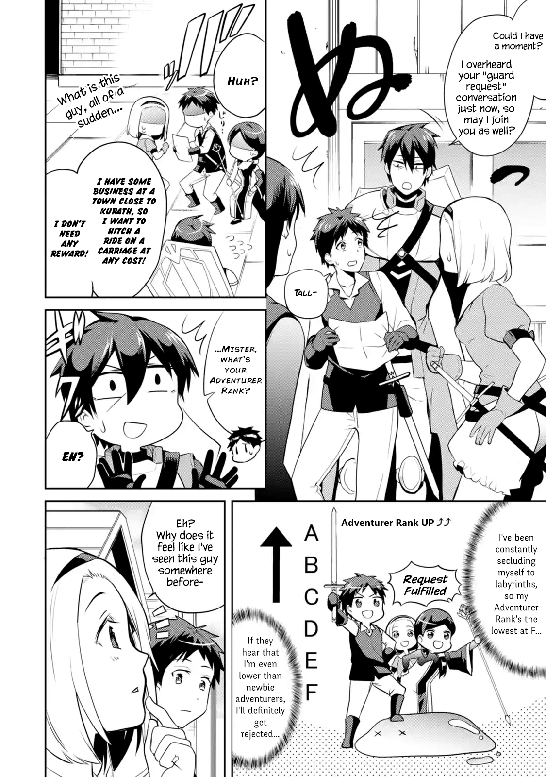 The Labyrinth Raids of the Ultimate Tank ~The Tank Possessing a Rare 9,999 Endurance Skill was Expelled from the Hero Party~ chapter 1.3 - page 6
