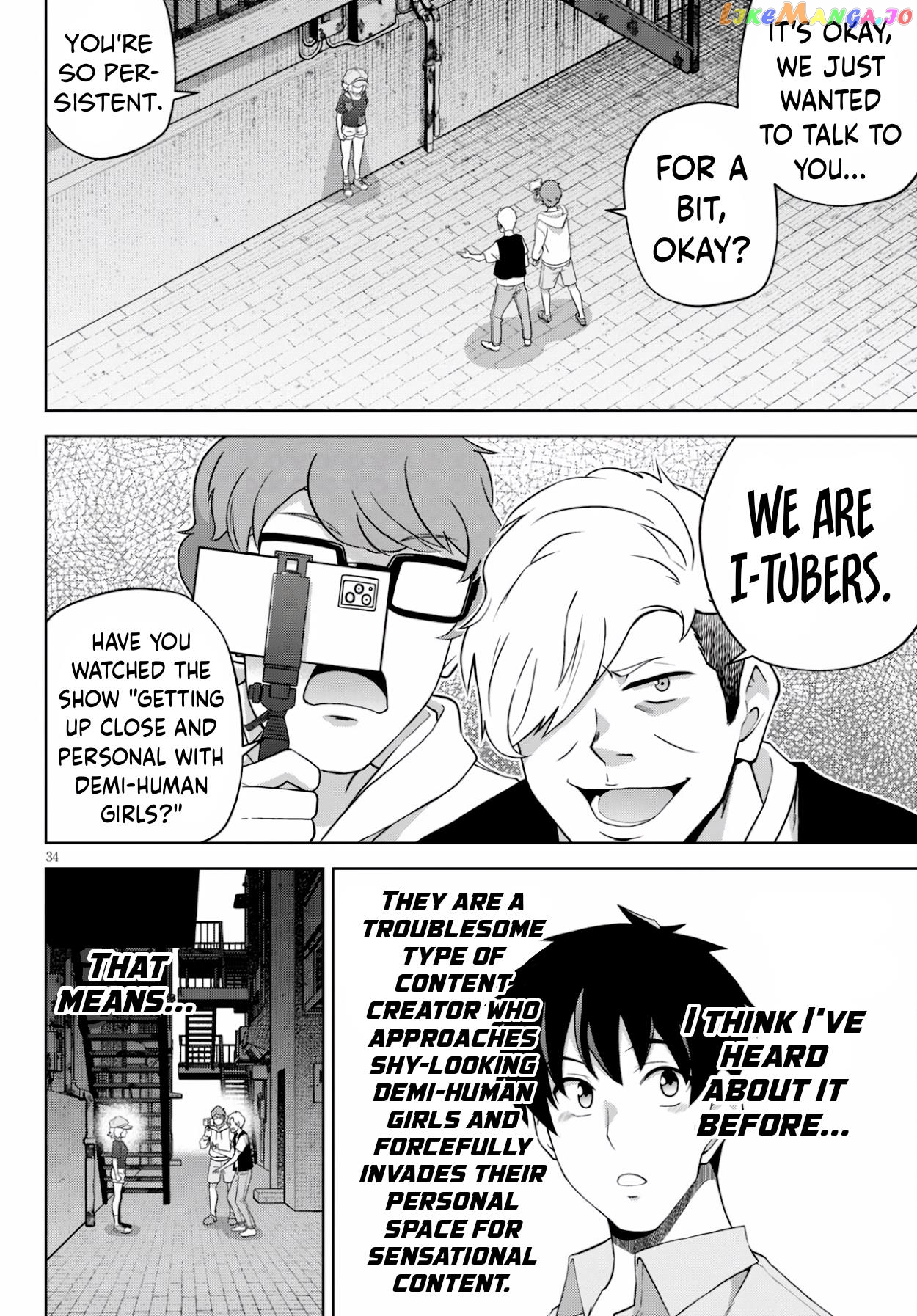 Demi-Human Harem Built By Members Of Society chapter 4 - page 34
