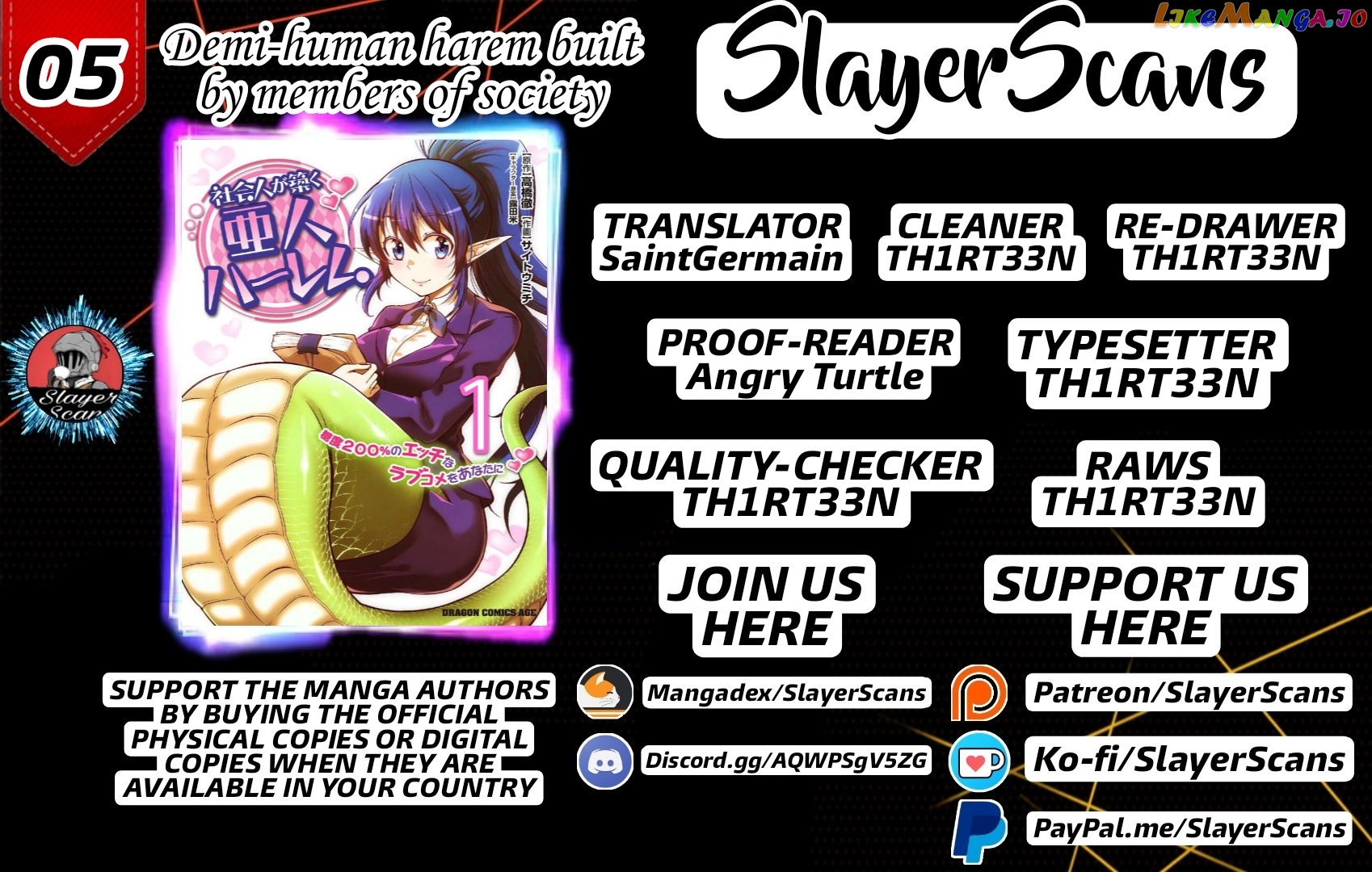 Demi-Human Harem Built By Members Of Society chapter 5 - page 1