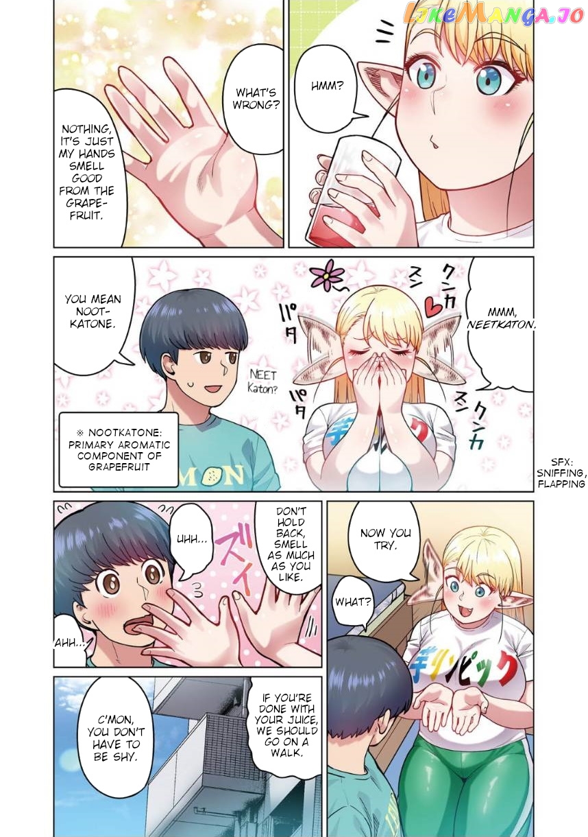 Shin Elf-san wa Yaserarenai. chapter 2 - page 4