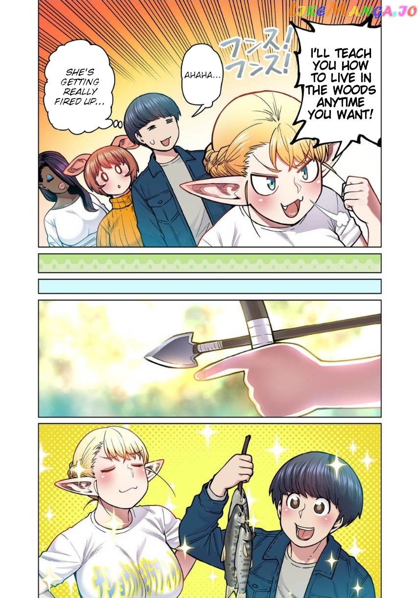 Shin Elf-san wa Yaserarenai. chapter 5 - page 24