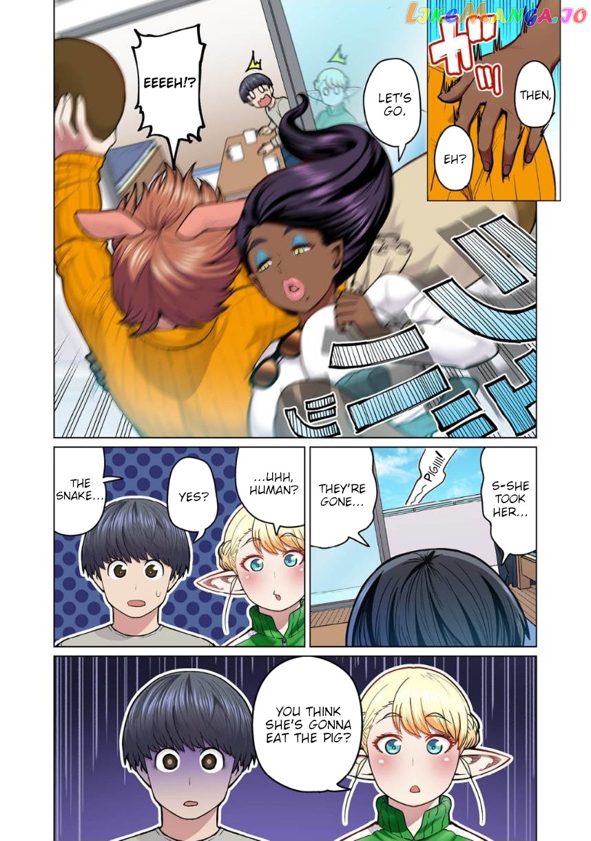 Shin Elf-san wa Yaserarenai. chapter 5 - page 9