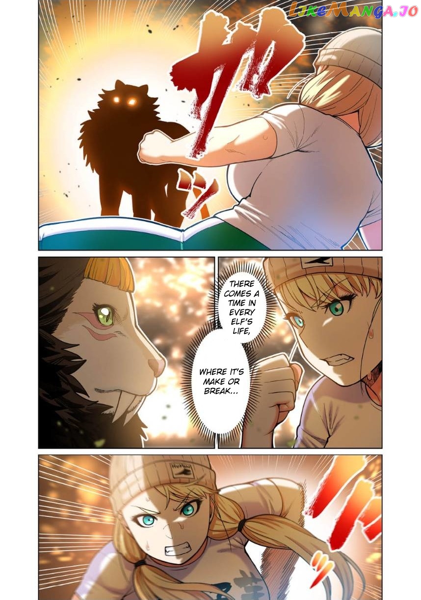 Shin Elf-san wa Yaserarenai. chapter 7 - page 14