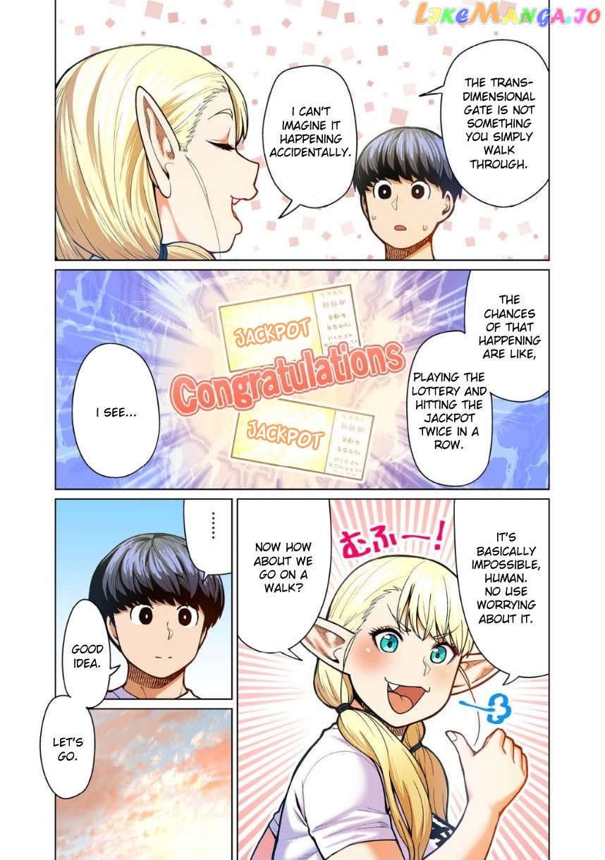Shin Elf-san wa Yaserarenai. chapter 7 - page 9