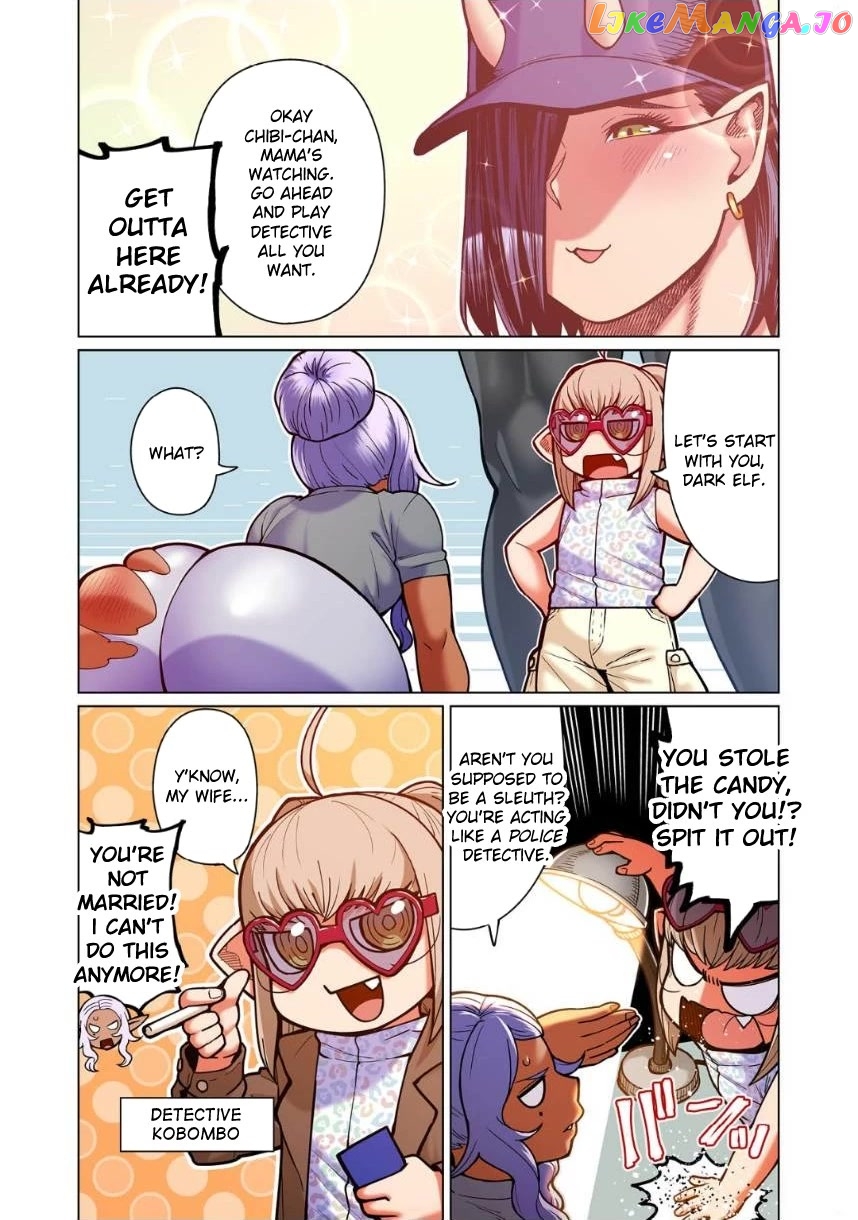 Shin Elf-san wa Yaserarenai. chapter 8 - page 10