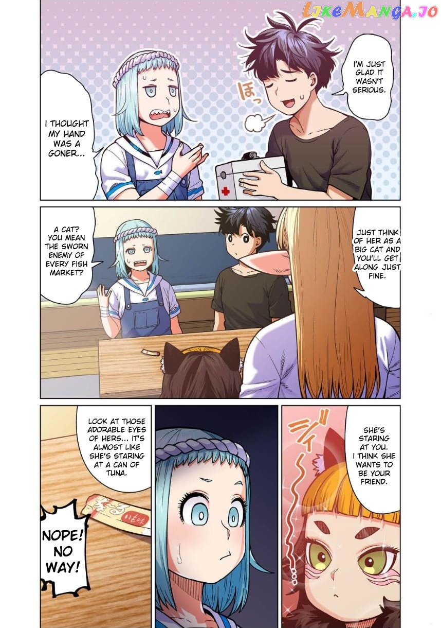 Shin Elf-san wa Yaserarenai. chapter 9 - page 8
