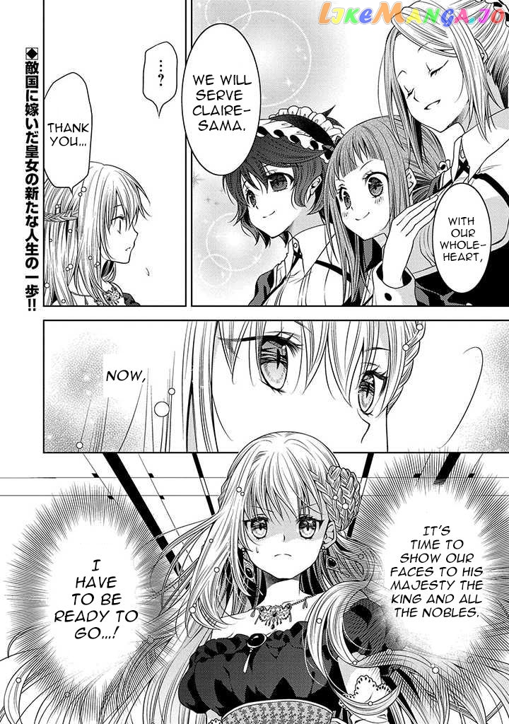 The puzzle of the sacrificial second princess – The hostage princess receives a warm welcome as a talented person in the enemy country~ chapter 1 - page 30