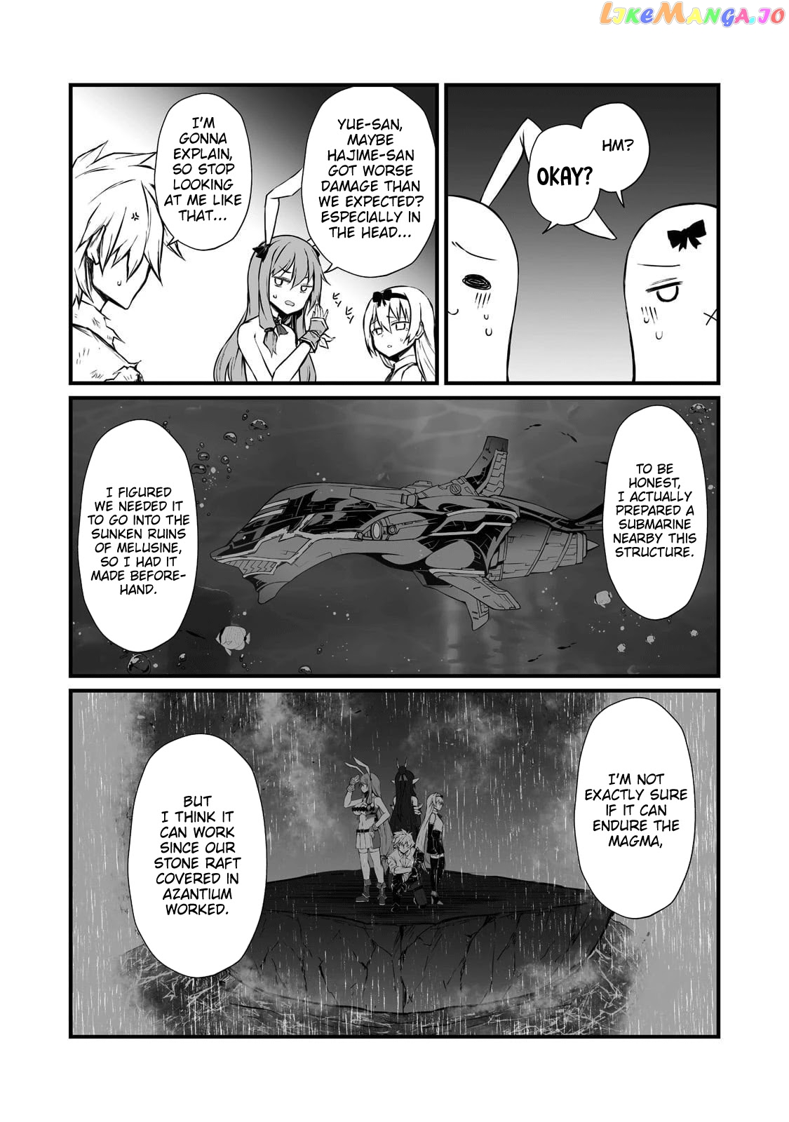 Arifureta Shokugyou de Sekai Saikyou chapter 57 - page 4