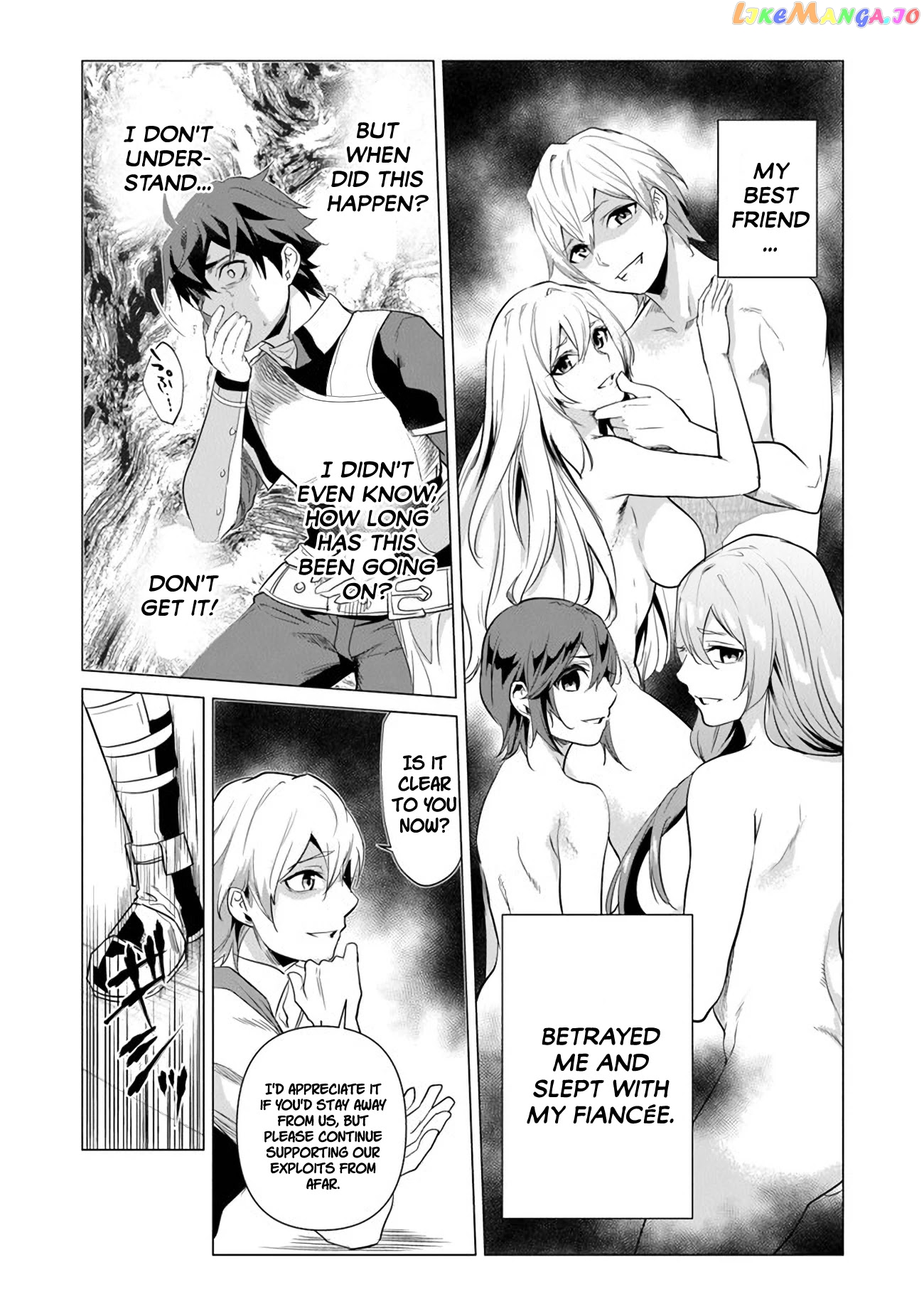 A warrior exiled by the hero and his lover chapter 1 - page 6