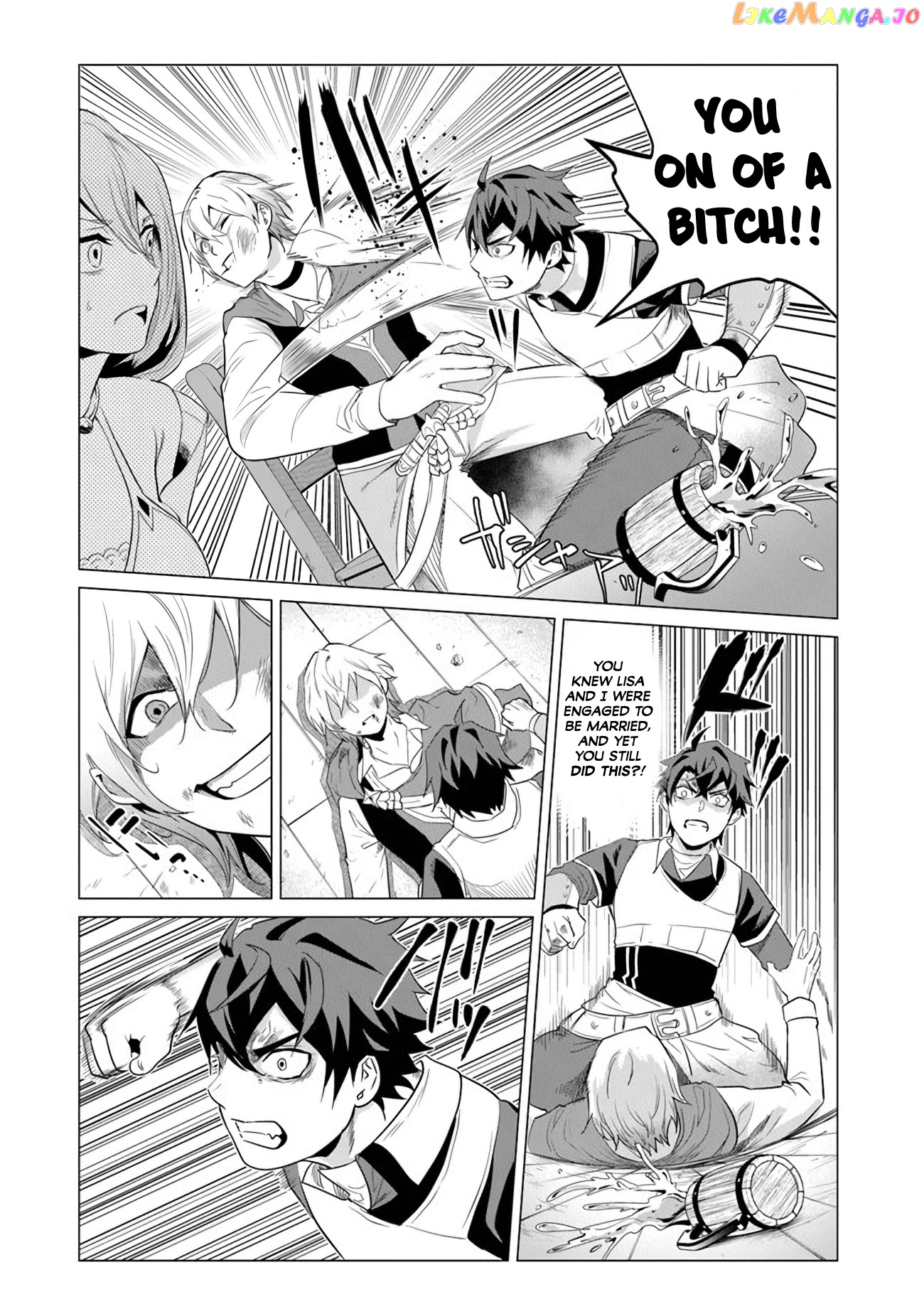 A warrior exiled by the hero and his lover chapter 1 - page 7