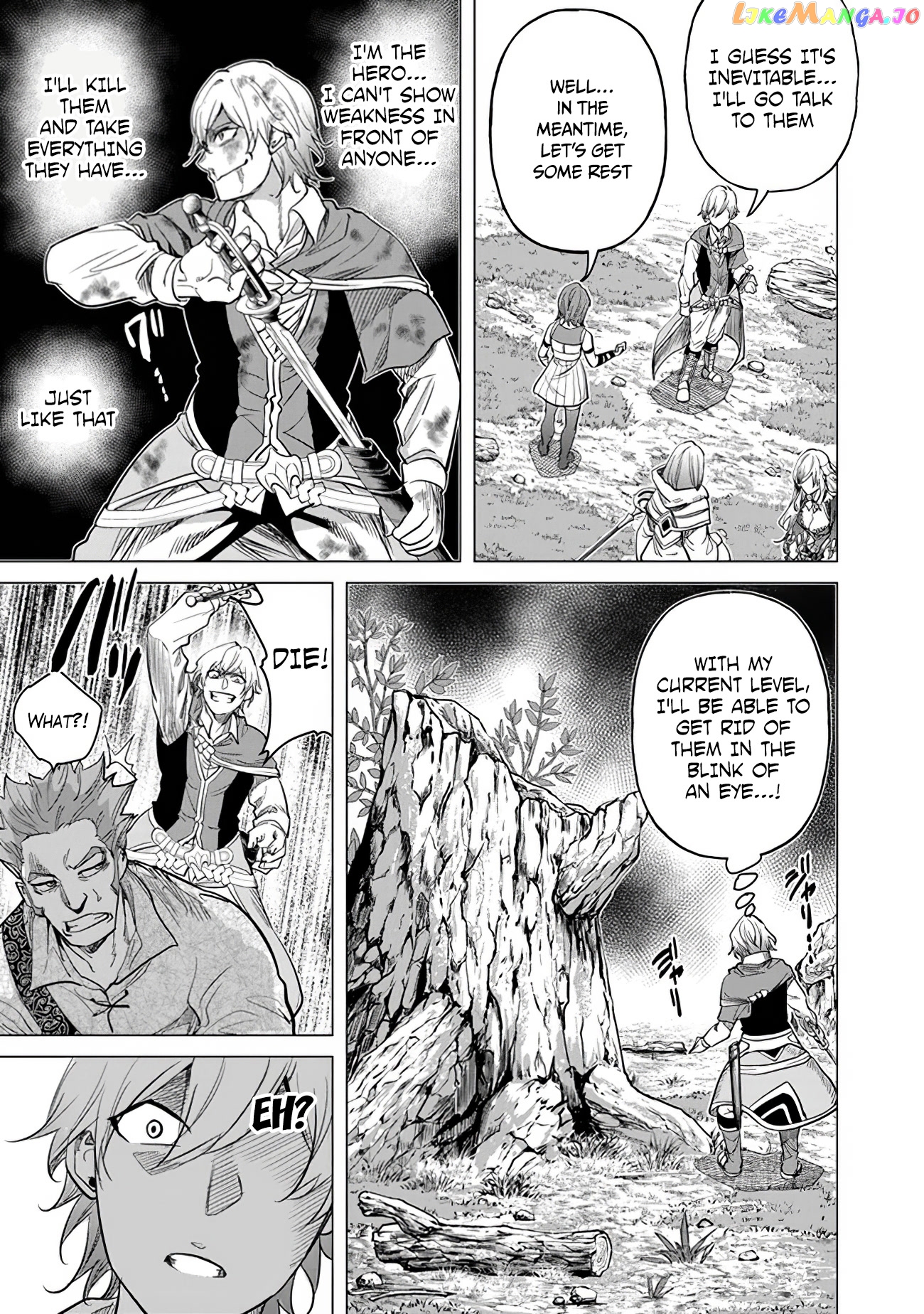 A warrior exiled by the hero and his lover chapter 13 - page 13