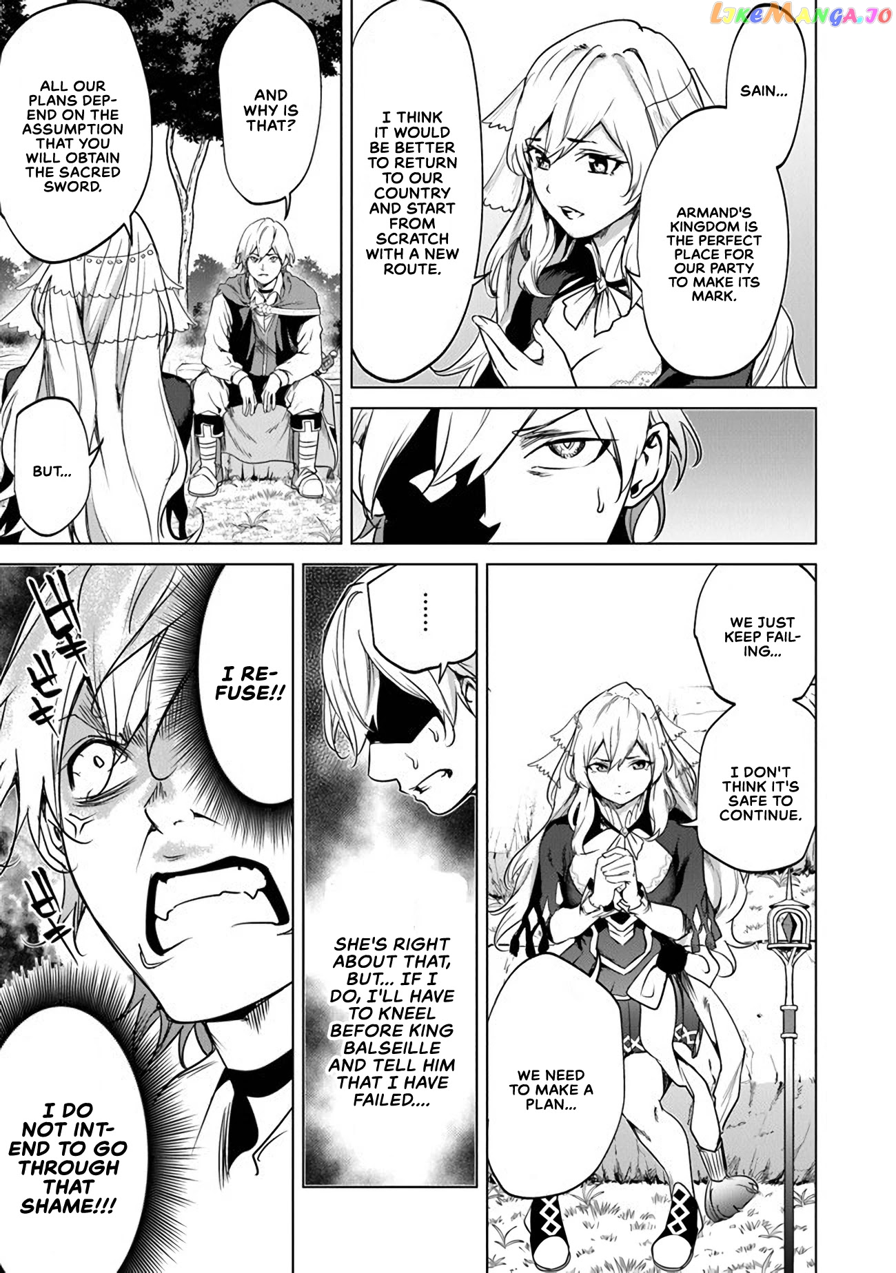 A warrior exiled by the hero and his lover chapter 9 - page 24