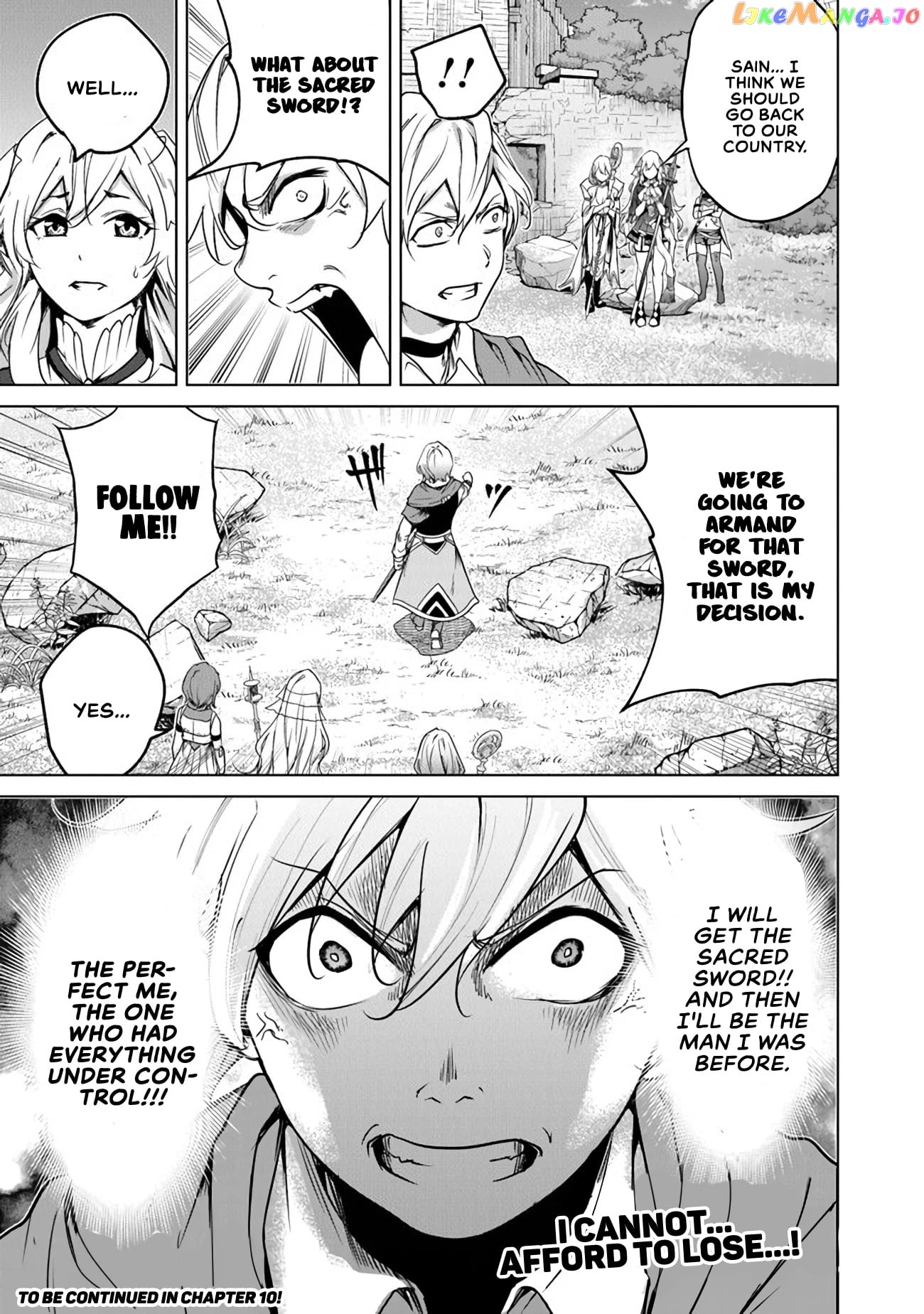 A warrior exiled by the hero and his lover chapter 9 - page 32
