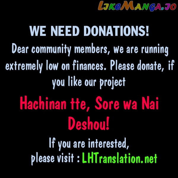Hachinan tte, Sore wa Nai Deshou! chapter 27 - page 18