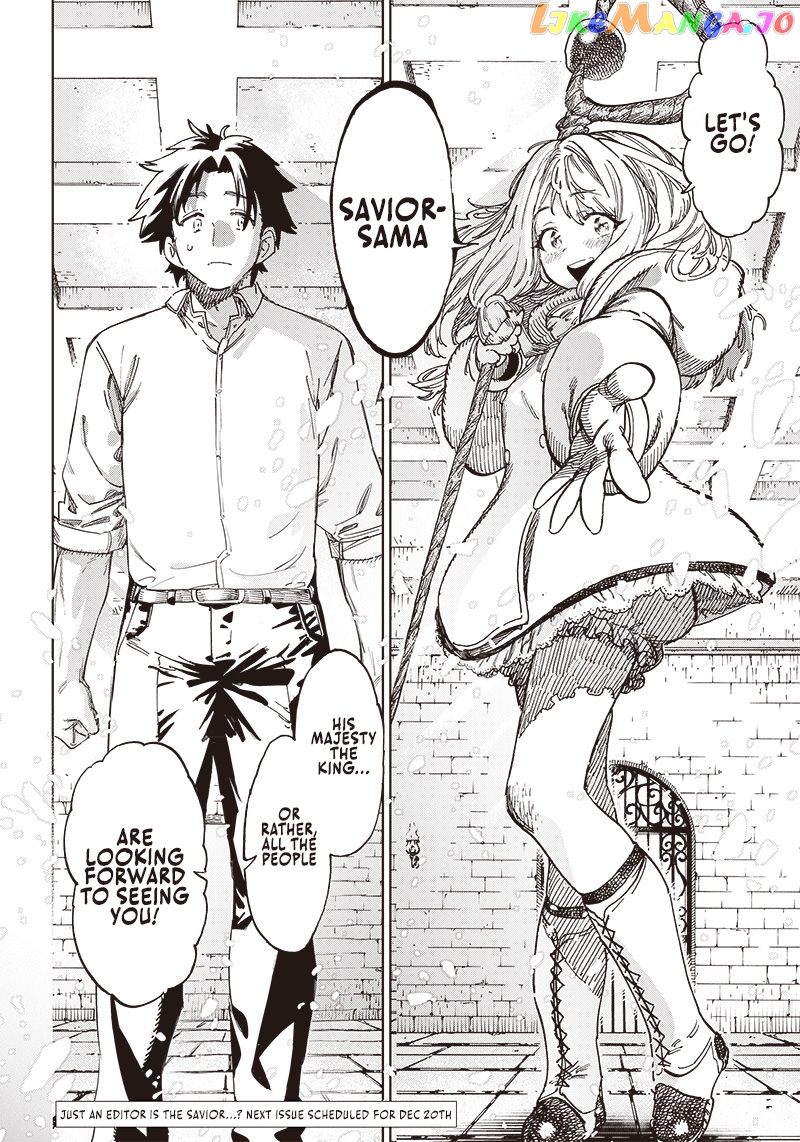 Isekai Henshūsha ~Manga De Sekai O Sukū Koto Ni Narimashita~ chapter 1.1 - page 21