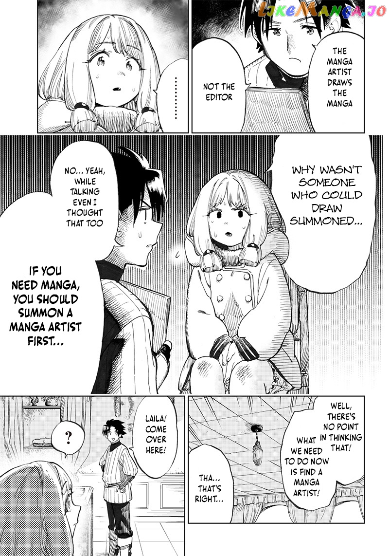 Isekai Henshūsha ~Manga De Sekai O Sukū Koto Ni Narimashita~ chapter 2.2 - page 4