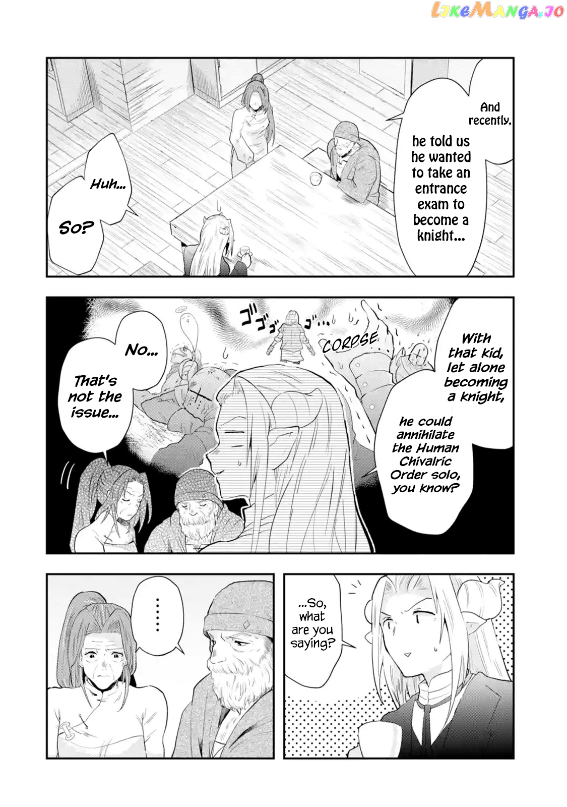 That Inferior Knight, Lv. 999 chapter 1.4 - page 12