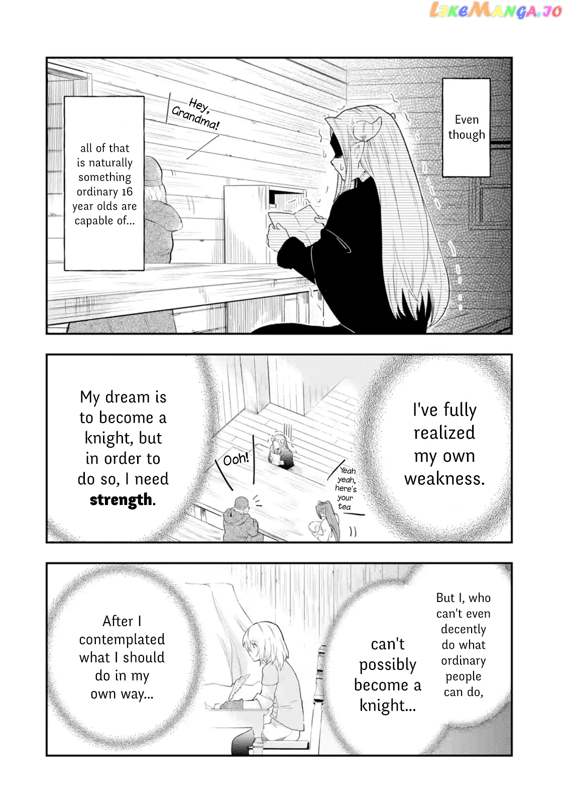 That Inferior Knight, Lv. 999 chapter 1.5 - page 8