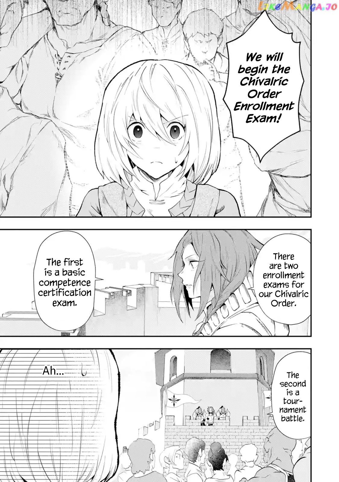 That Inferior Knight, Lv. 999 chapter 3.1 - page 7