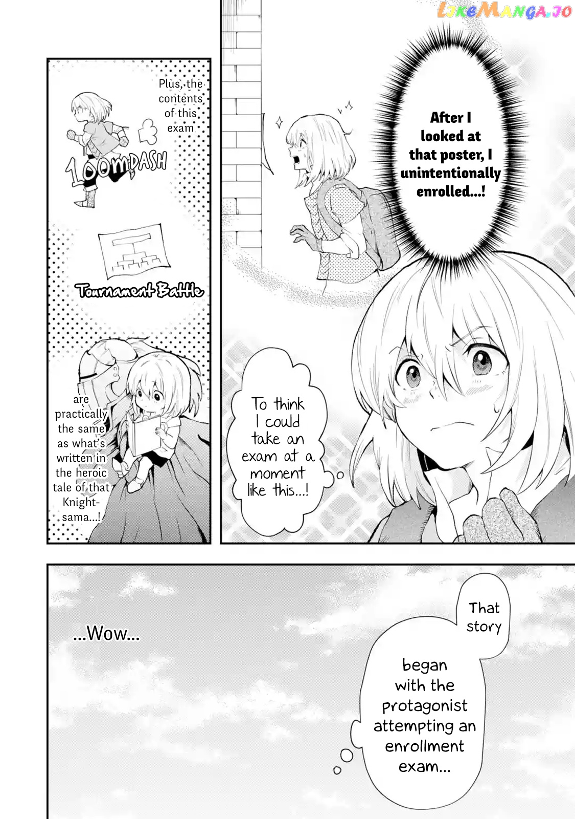 That Inferior Knight, Lv. 999 chapter 3.1 - page 8