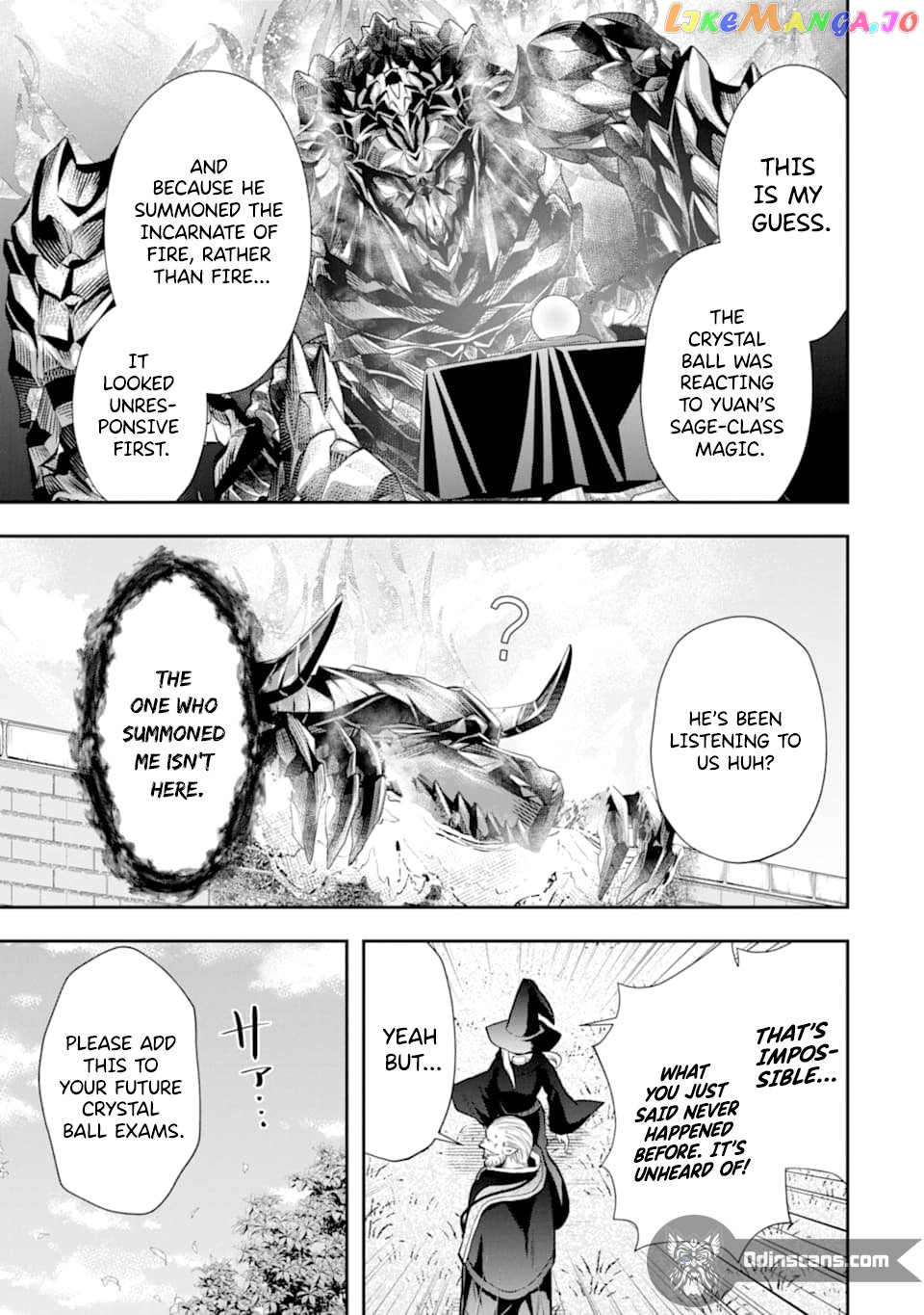 That Inferior Knight, Lv. 999 chapter 12.4 - page 7
