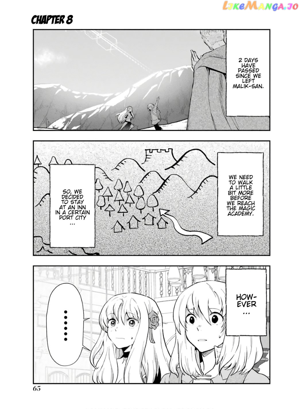 That Inferior Knight, Lv. 999 chapter 8.1 - page 3